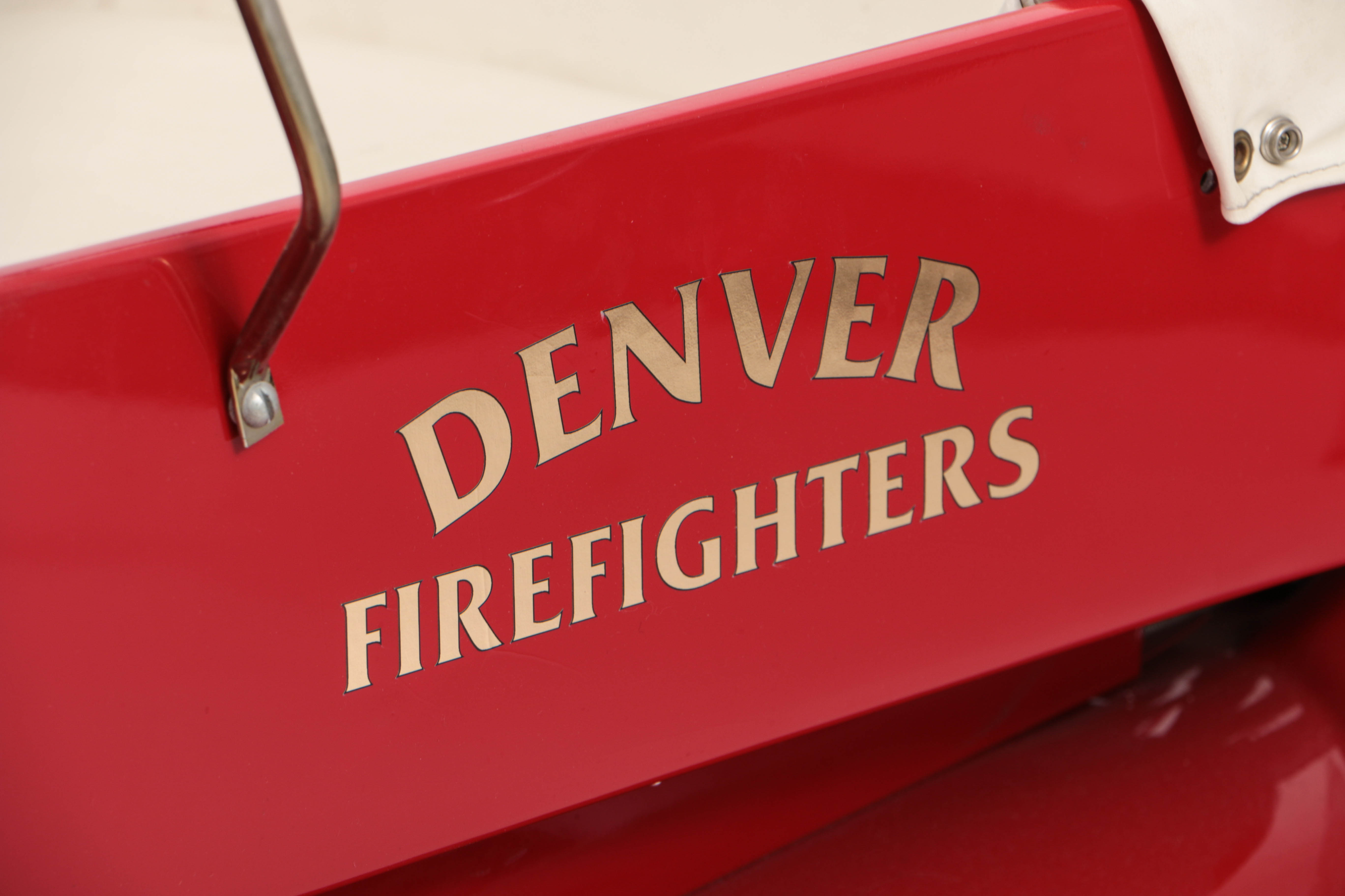 Mini Kars, Inc Parade Car, as a 1950s Firetruck