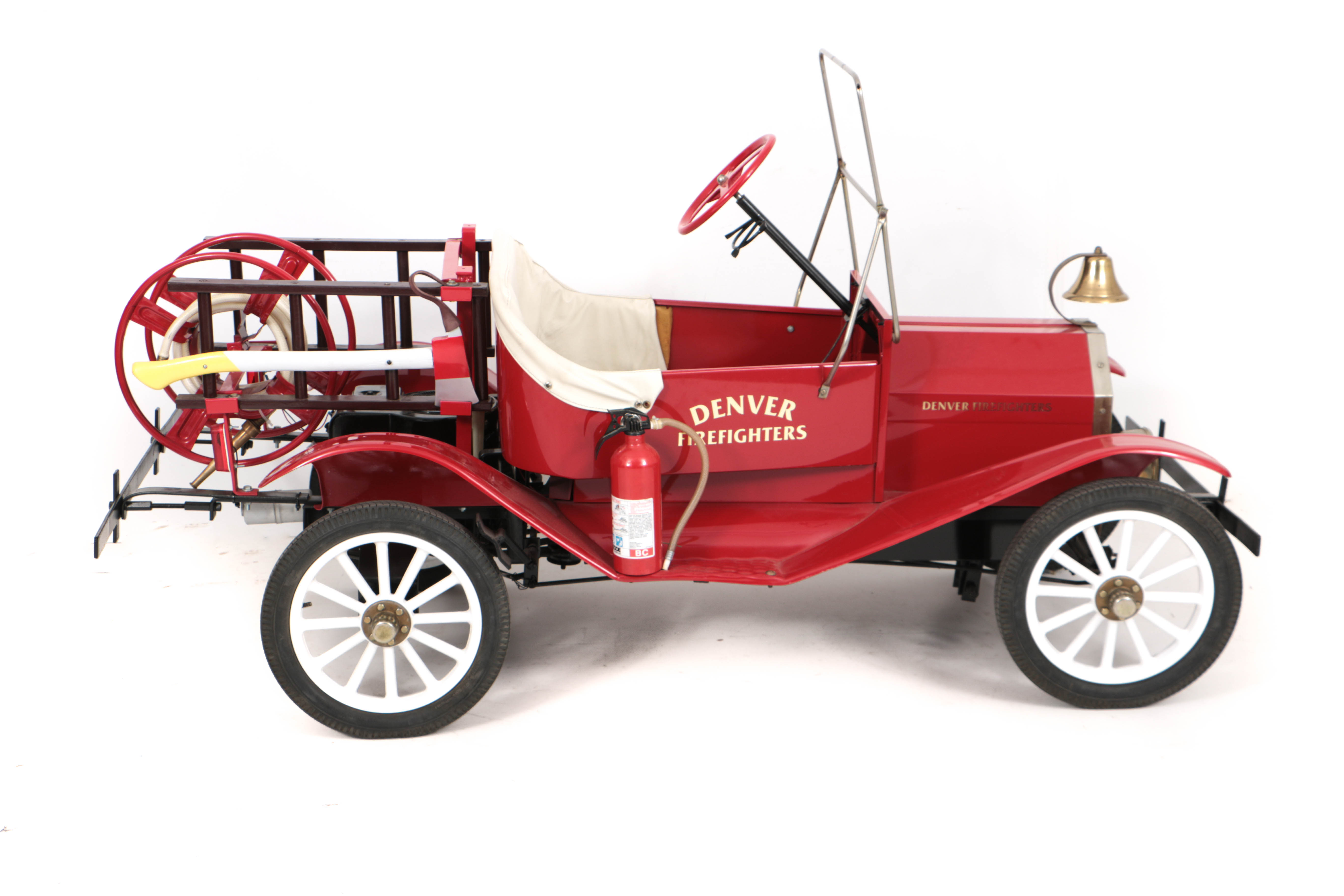 Mini Kars, Inc Parade Car, as a 1950s Firetruck