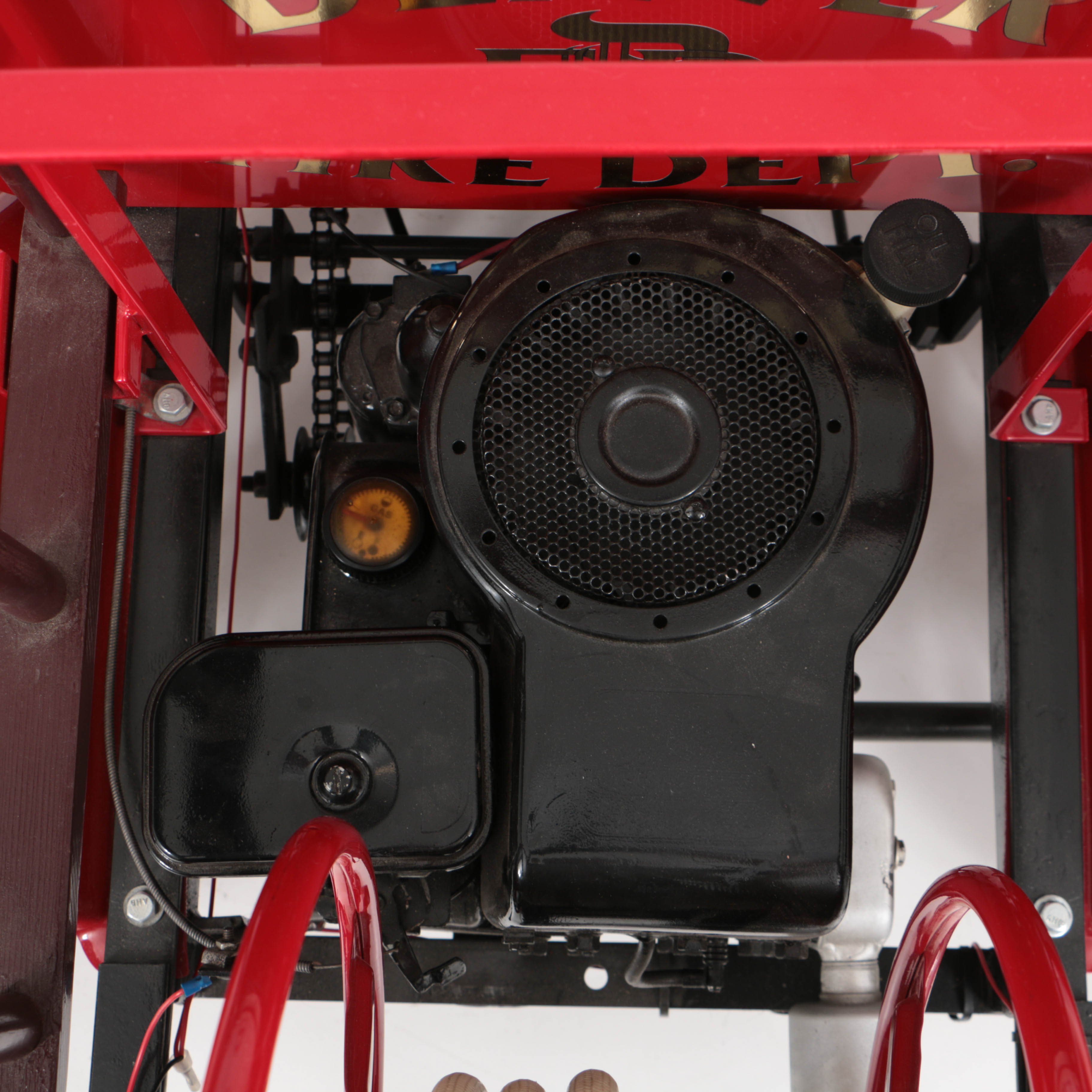 Mini Kars, Inc Parade Car, as a 1950s Firetruck