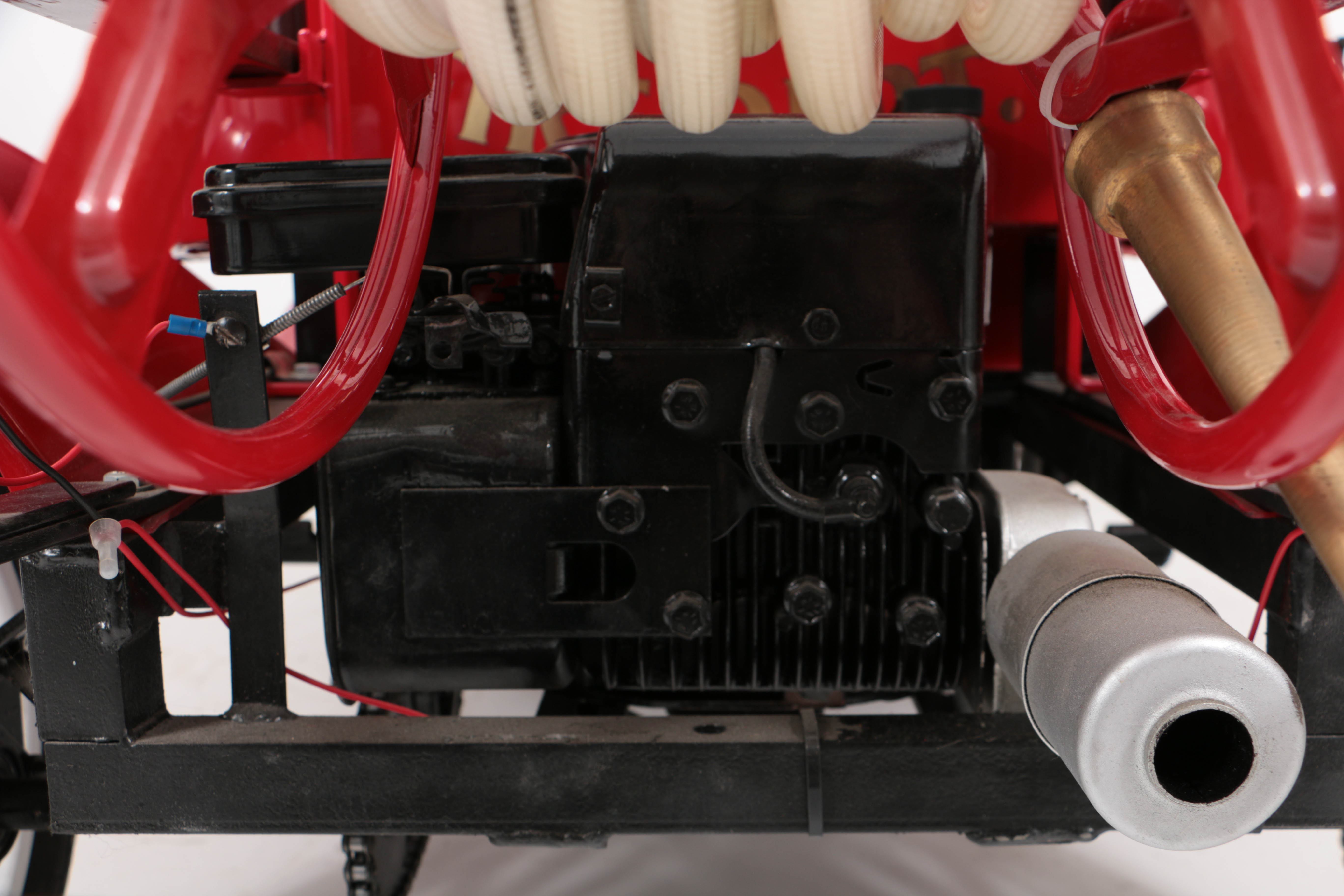 Mini Kars, Inc Parade Car, as a 1950s Firetruck