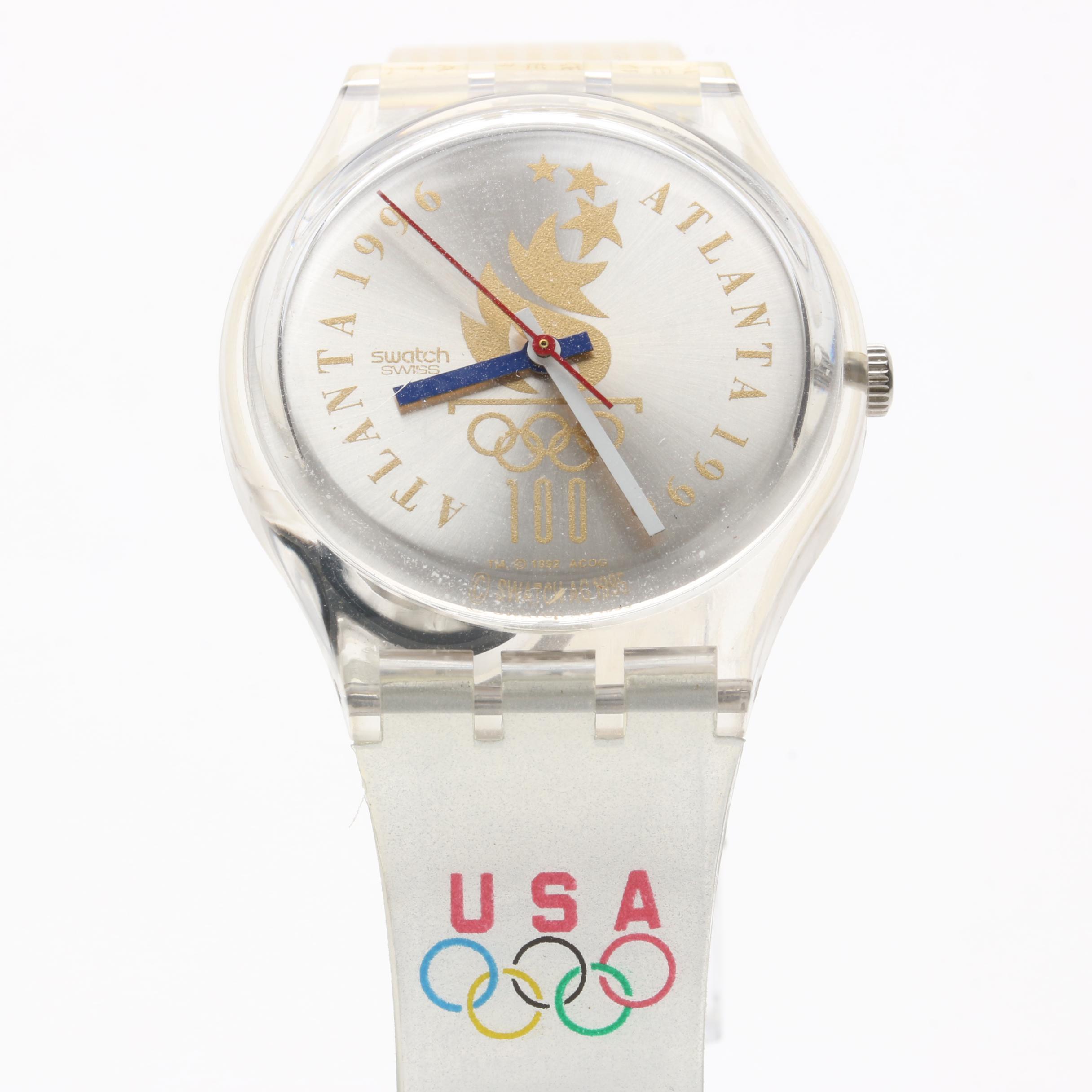 Swatch Atlanta 1996 Olympic Games Commemorative Watch