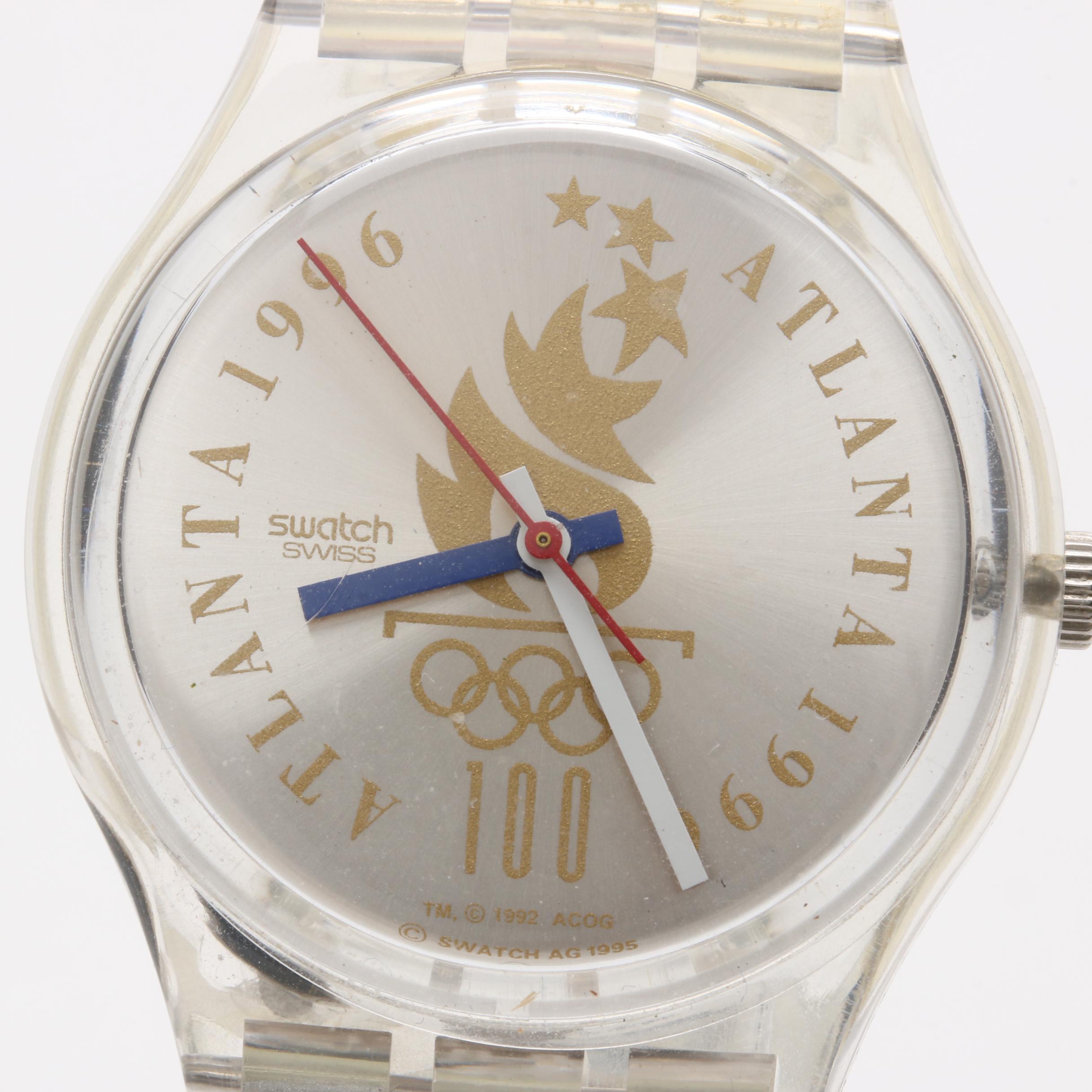 Swatch Atlanta 1996 Olympic Games Commemorative Watch