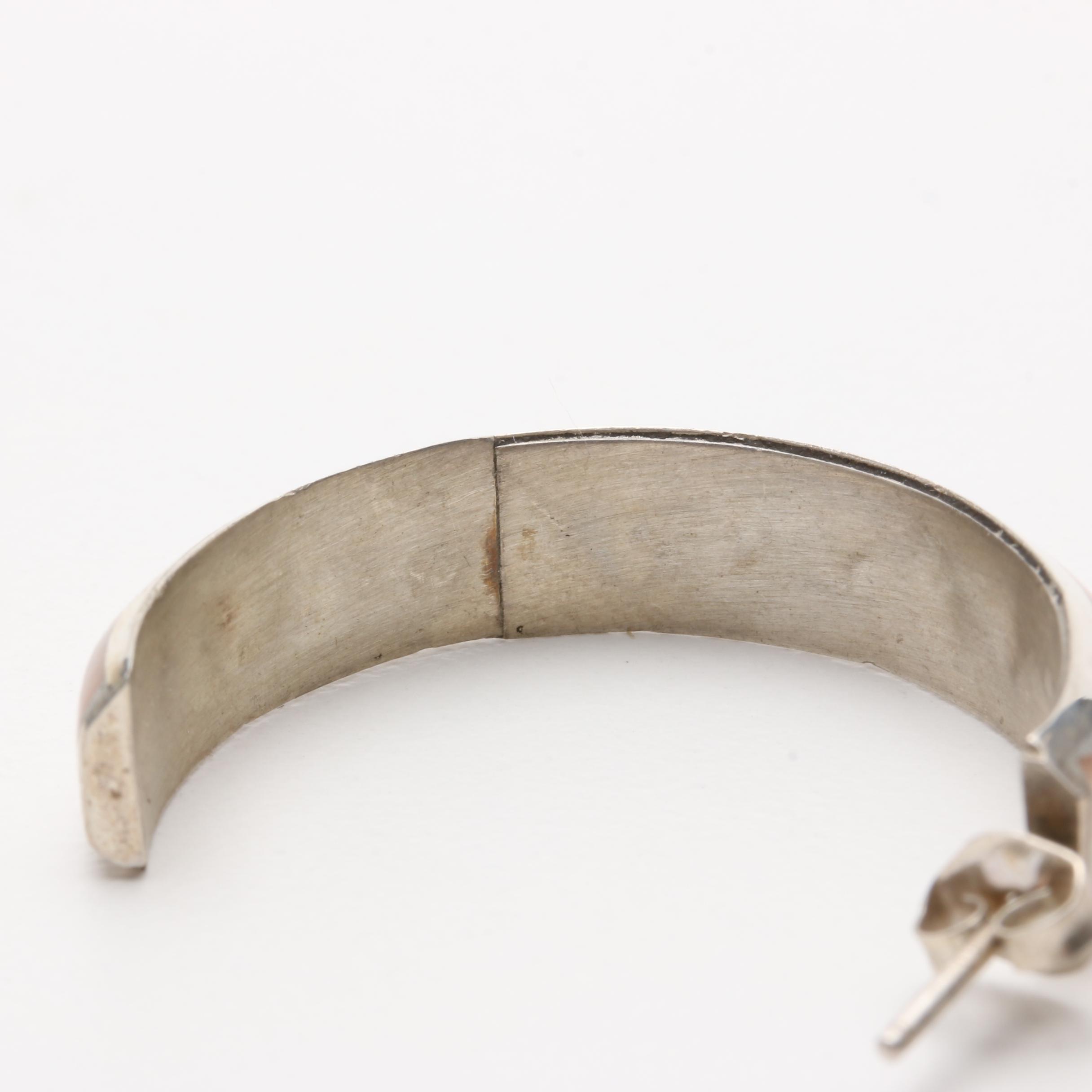 Sterling Silver Shell Jewelry Featuring Stewart and Maria Tucson Zuni