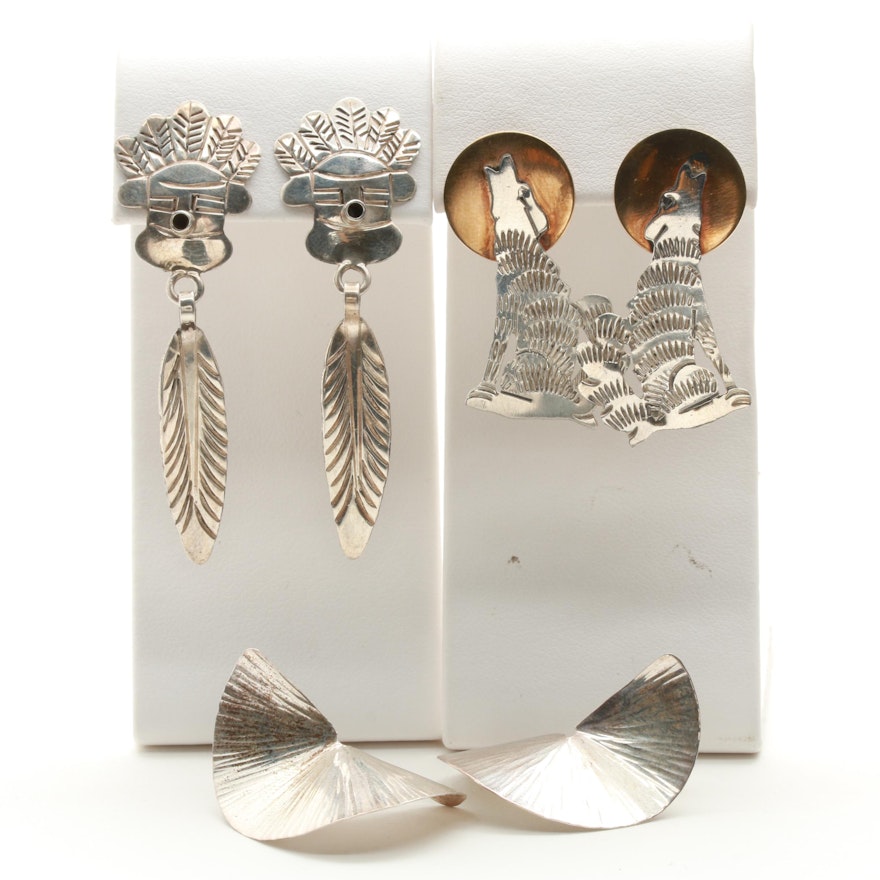 Handmade Sterling Silver Earrings