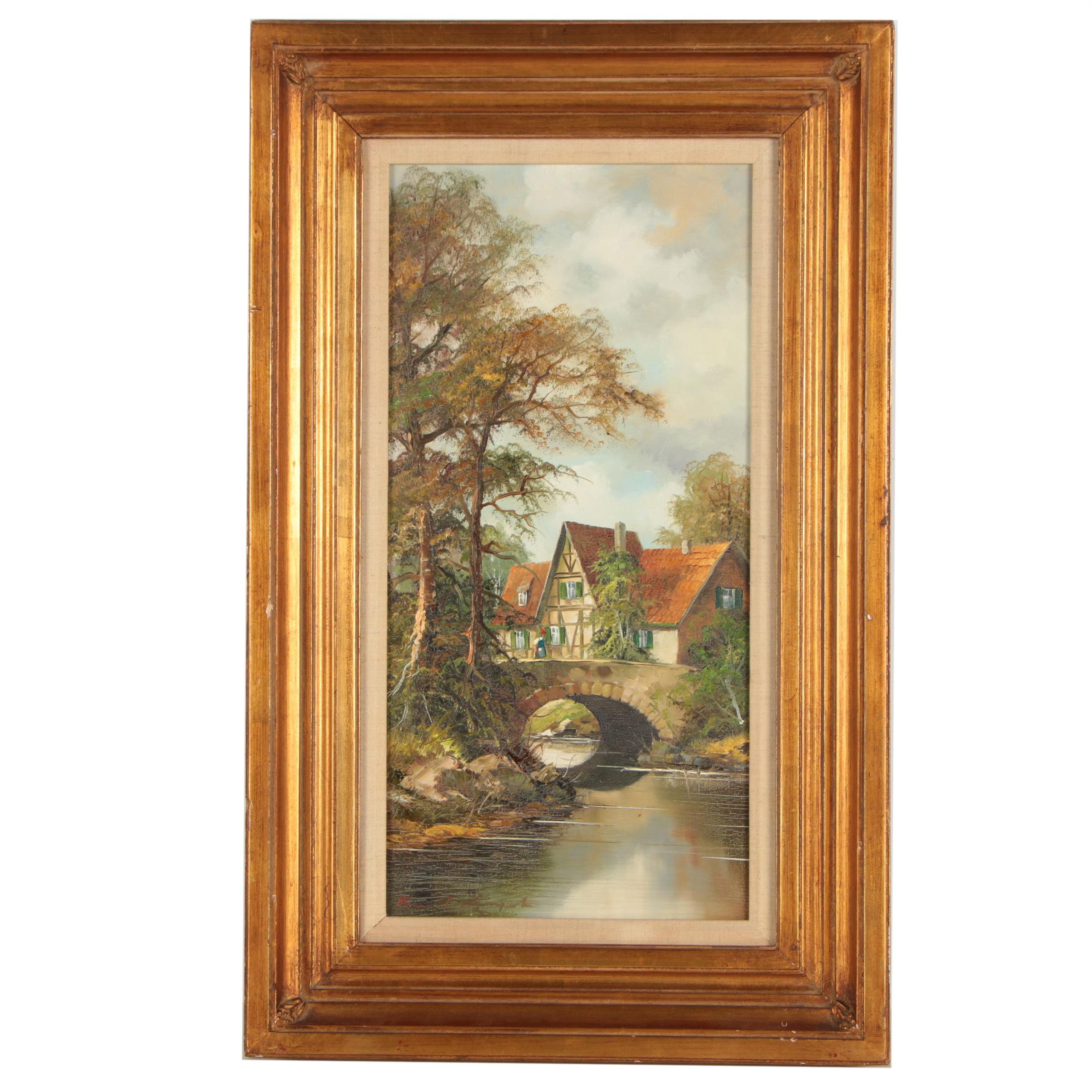 Bernd Gagel Oil Painting