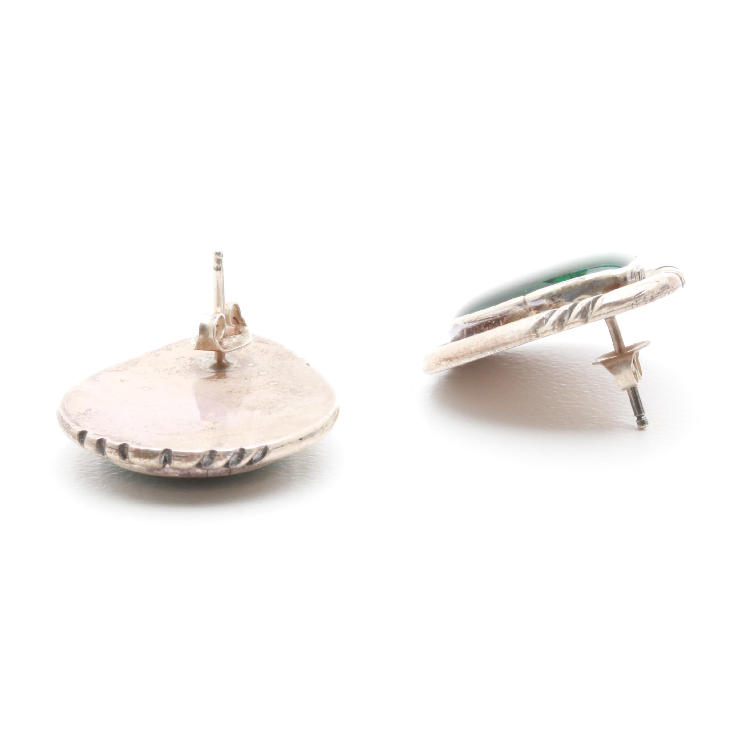 Sterling Silver Abalone Doublet Jewelry