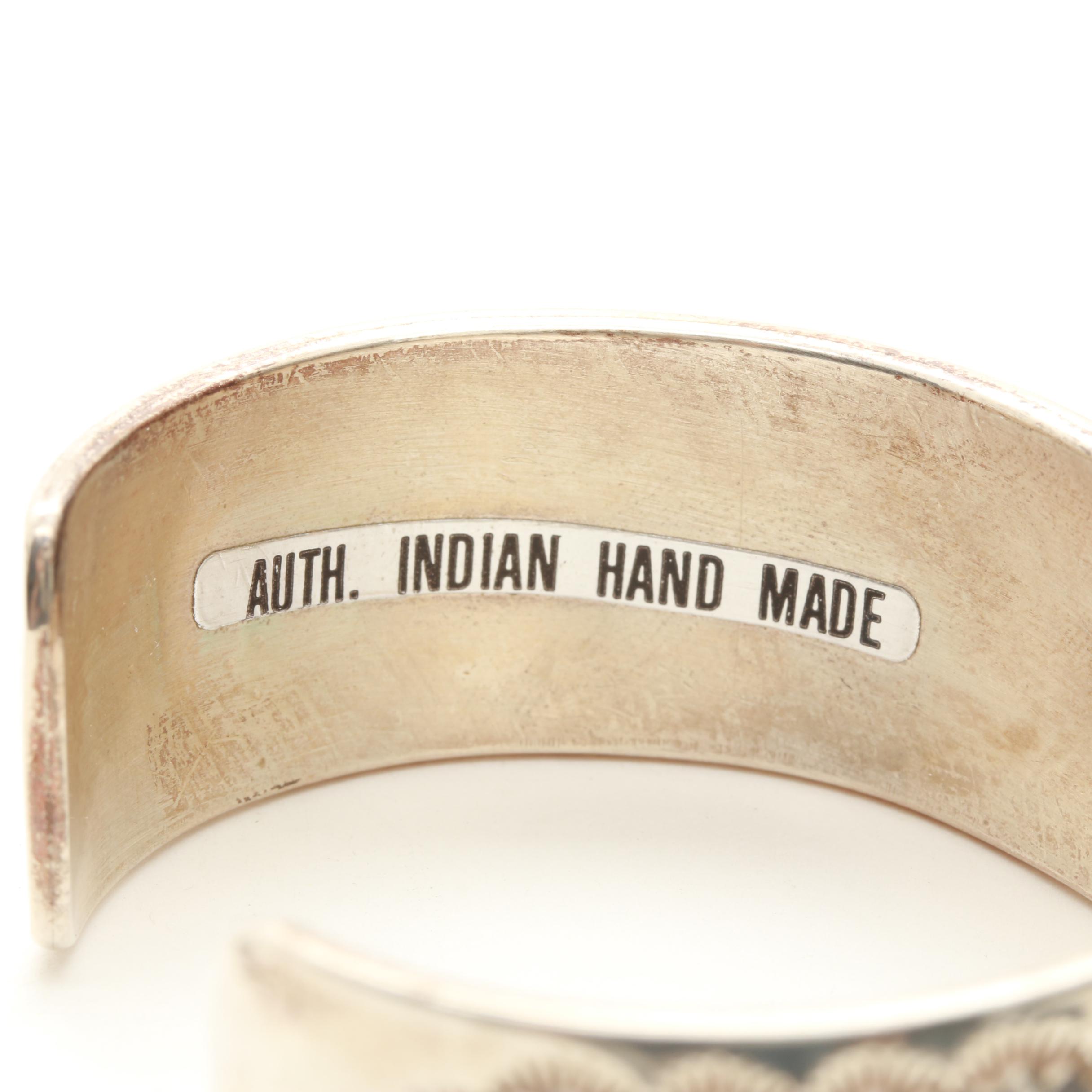 Roland Hogan Begay Navajo Diné Cuff Bracelet