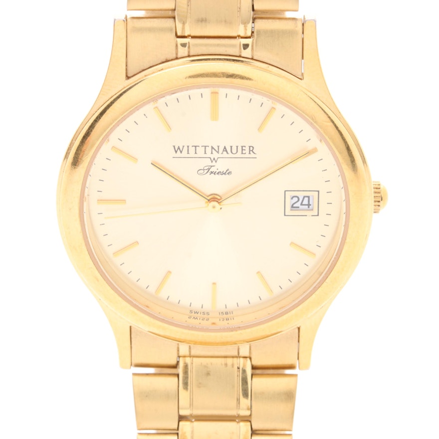 Wittnauer Trieste Gold Tone Wristwatch