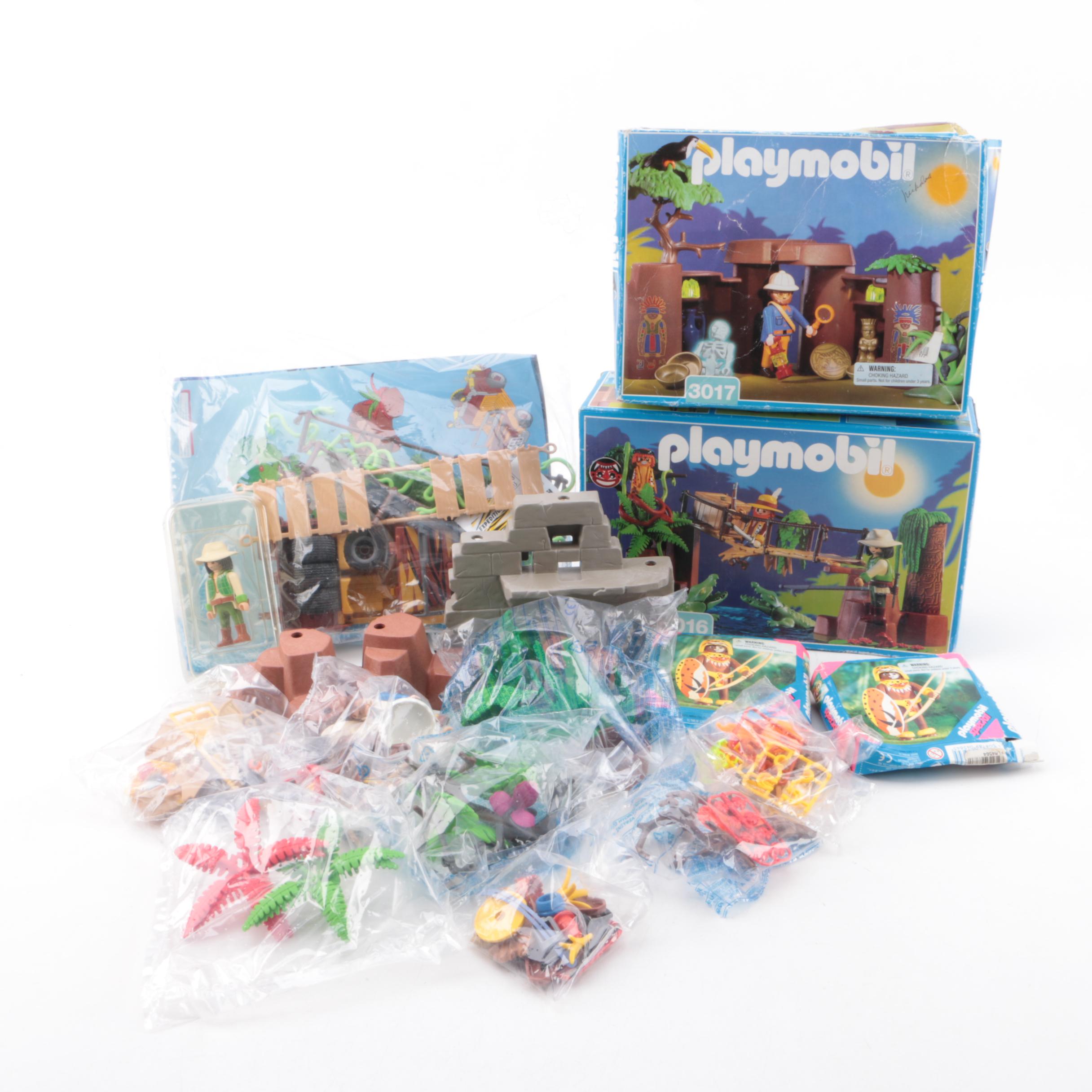 Playmobil Jungle and Archaeologist Themed Sets