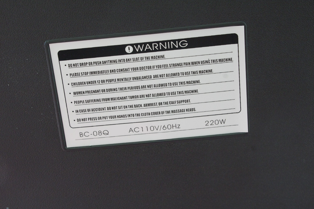 Electric Multi-Function Massage Chair by BeautyHealth