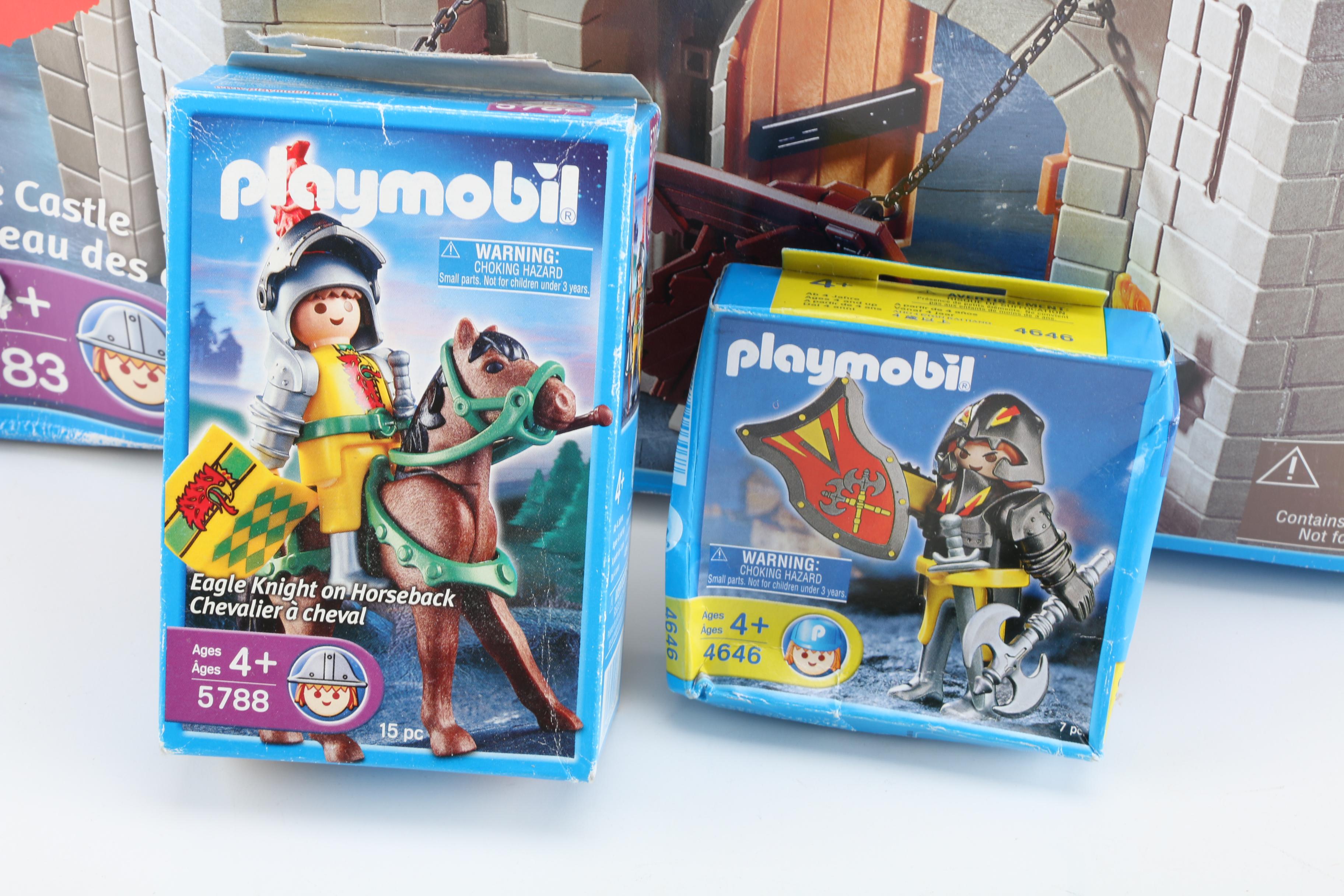 Playmobil "Eagle Castle" Set with Additional Figures