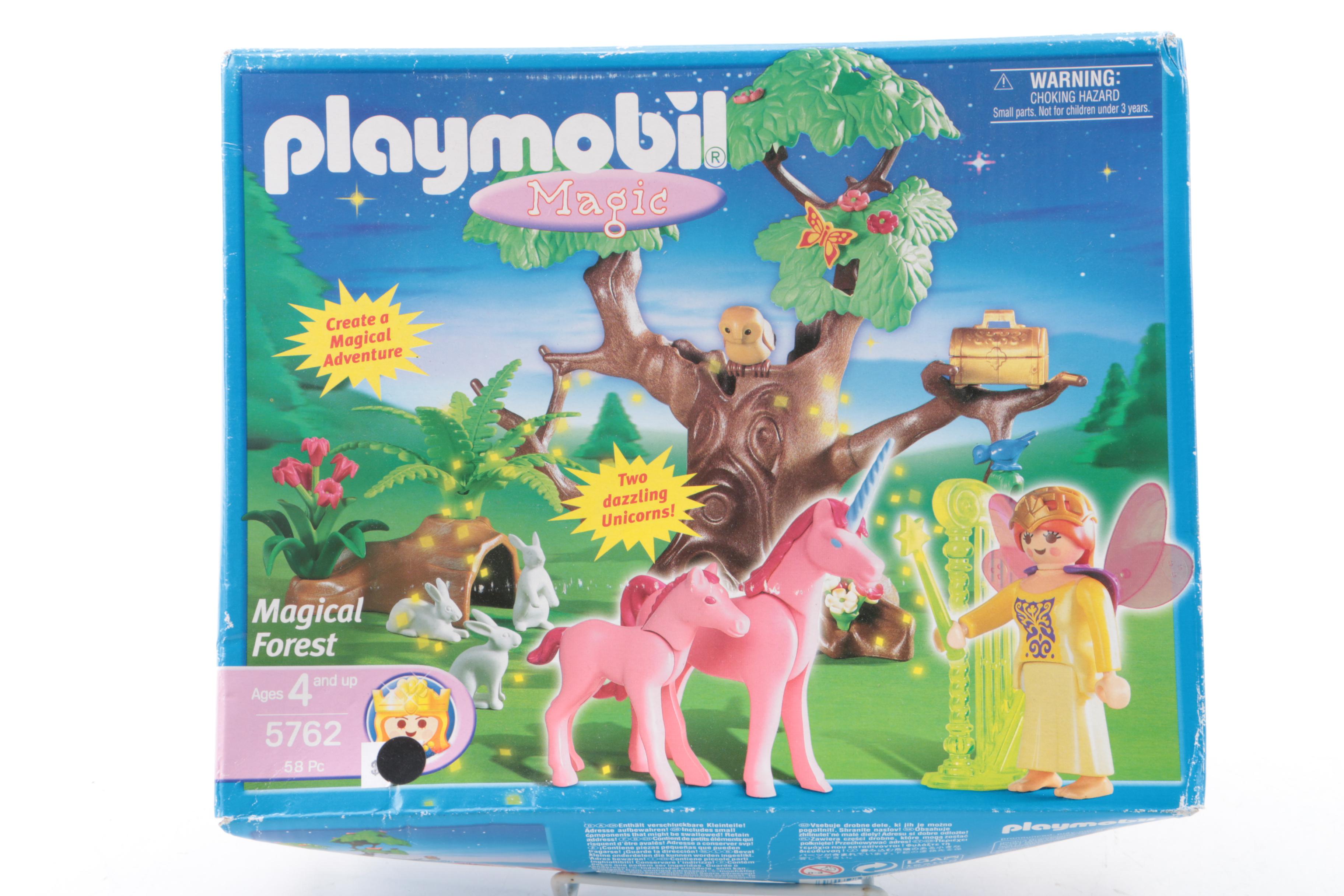 Playmobil Fantasy Themed Sets including "Unicorn Fantasy Land" Set