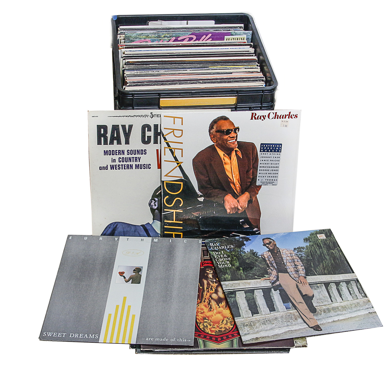Ray Charles, The Carpenters, Eurythmics and Other Pop, Soul and Folk Records