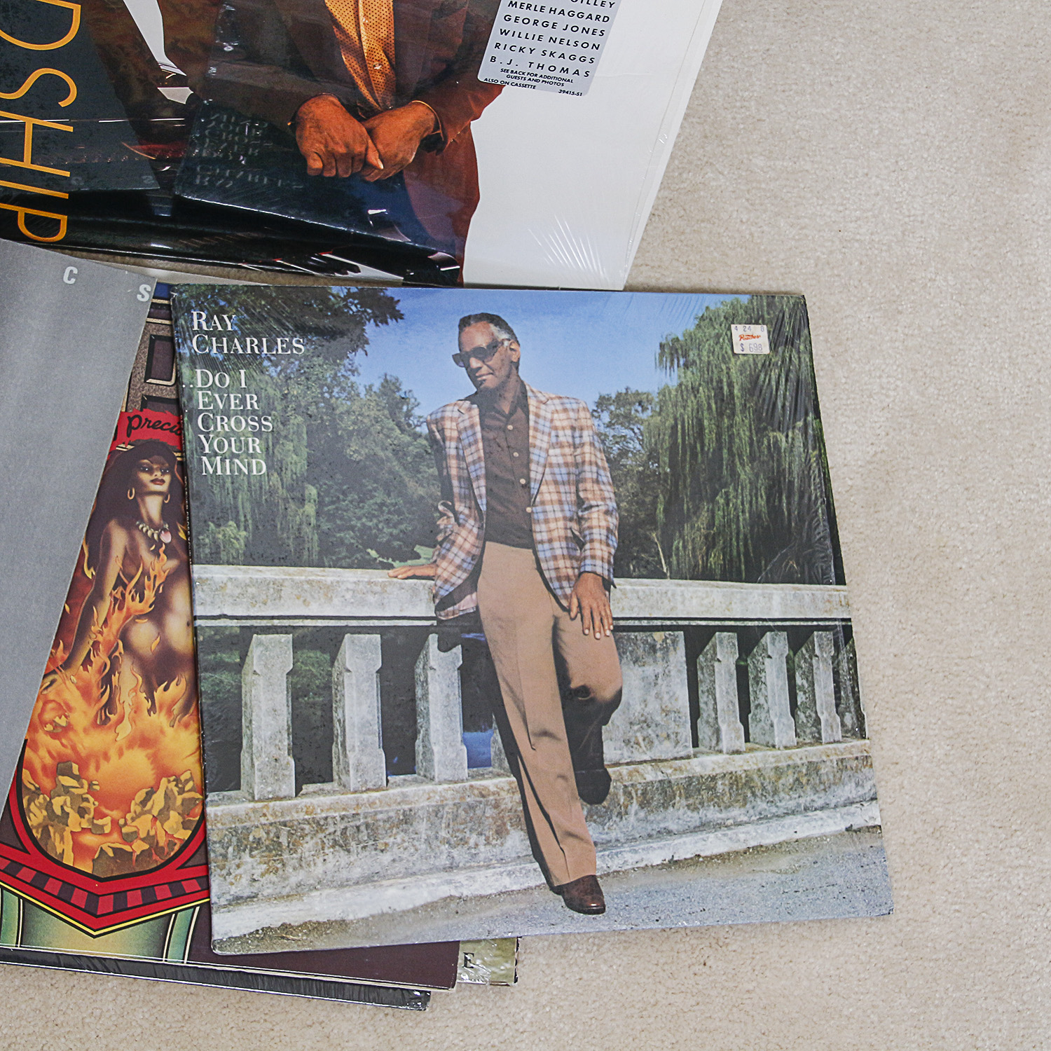 Ray Charles, The Carpenters, Eurythmics and Other Pop, Soul and Folk Records