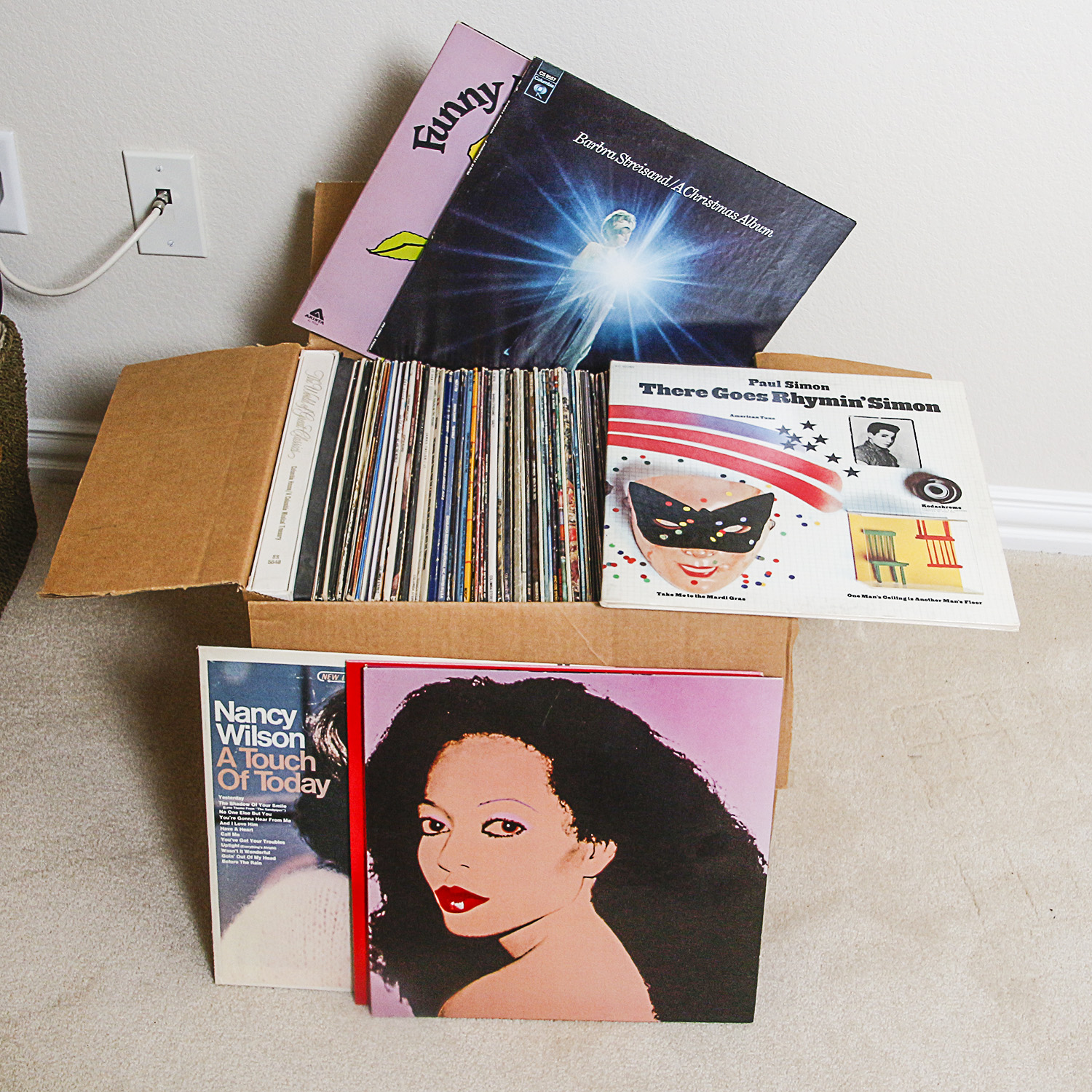 Diana Ross, Paul Simon, Santana, Dionne Warwicke and Other Records