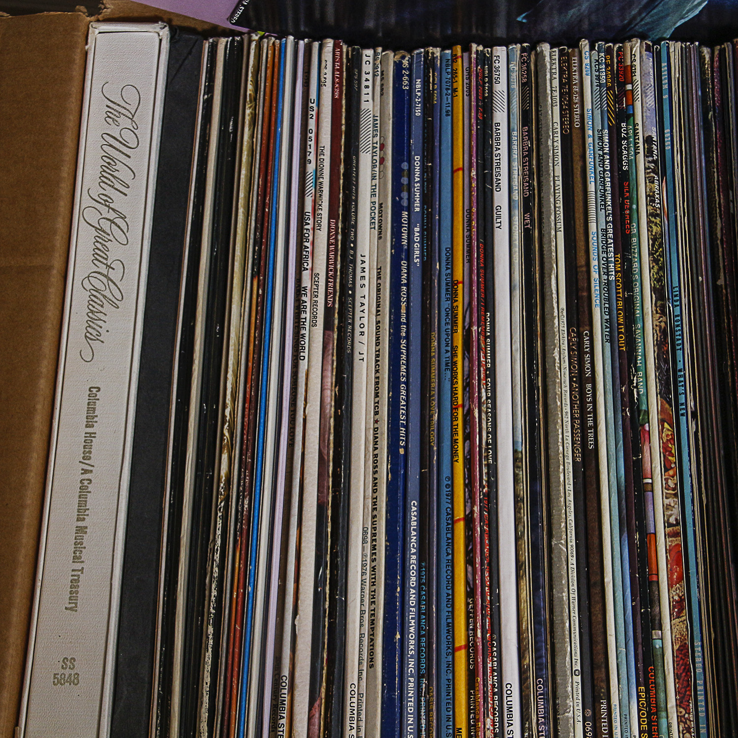 Diana Ross, Paul Simon, Santana, Dionne Warwicke and Other Records