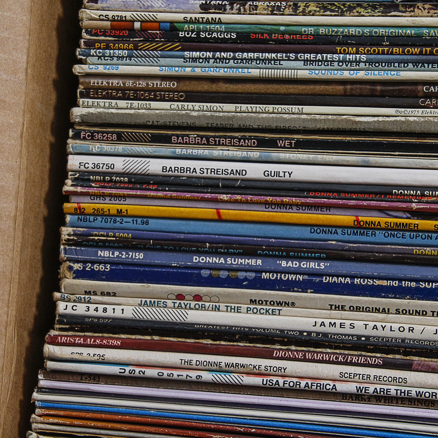 Diana Ross, Paul Simon, Santana, Dionne Warwicke and Other Records