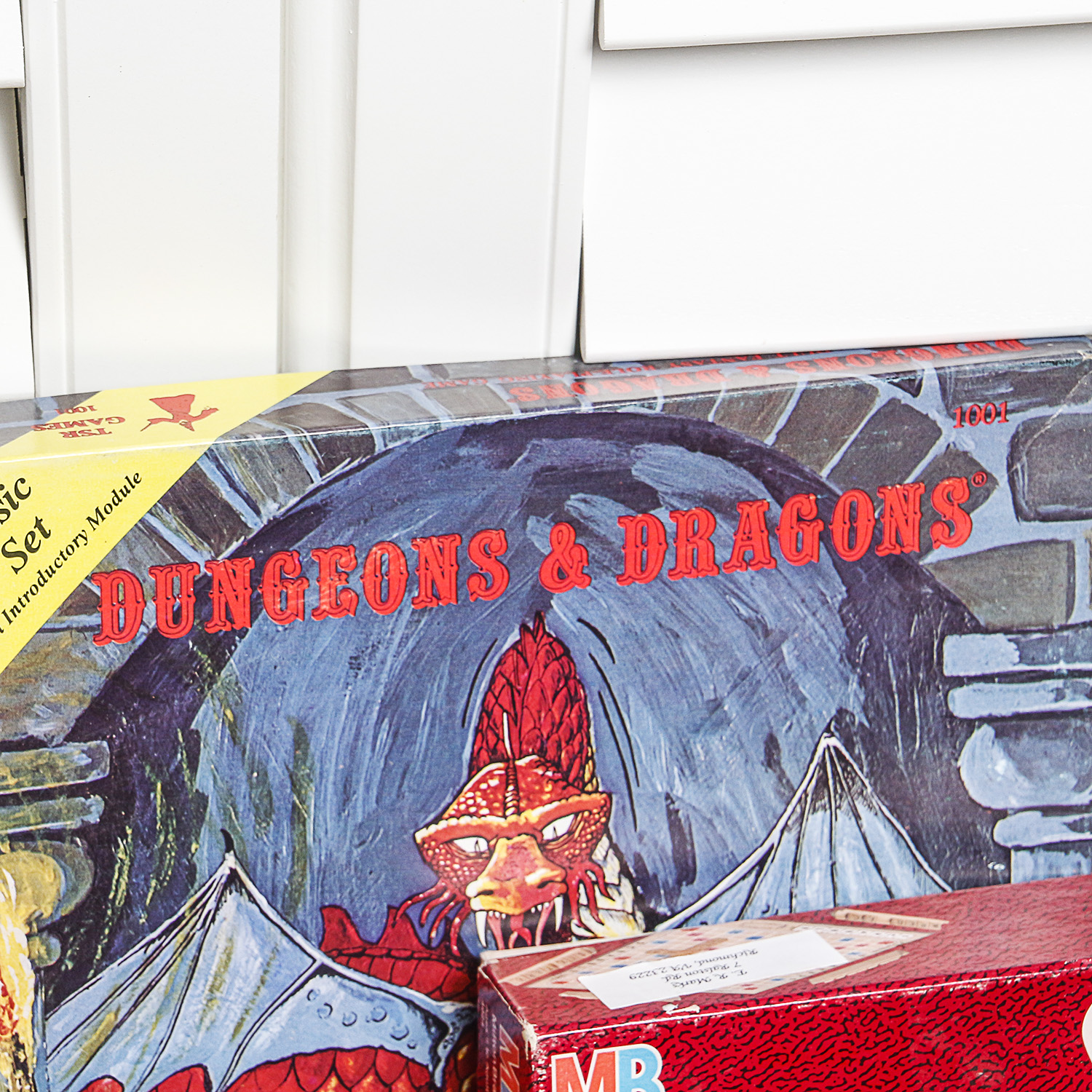 TSR Dungeons & Dragons Basic Introductory Set and Other Board Games and Puzzle