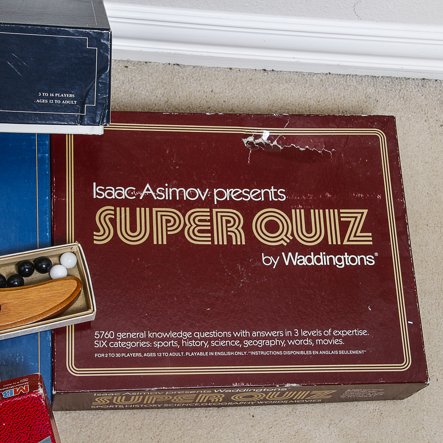 TSR Dungeons & Dragons Basic Introductory Set and Other Board Games and Puzzle