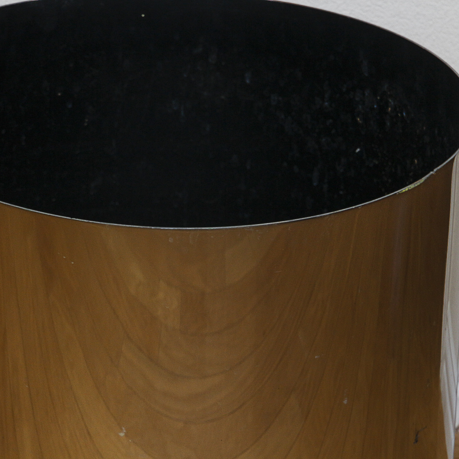 Silver Tone Metal Cachepots