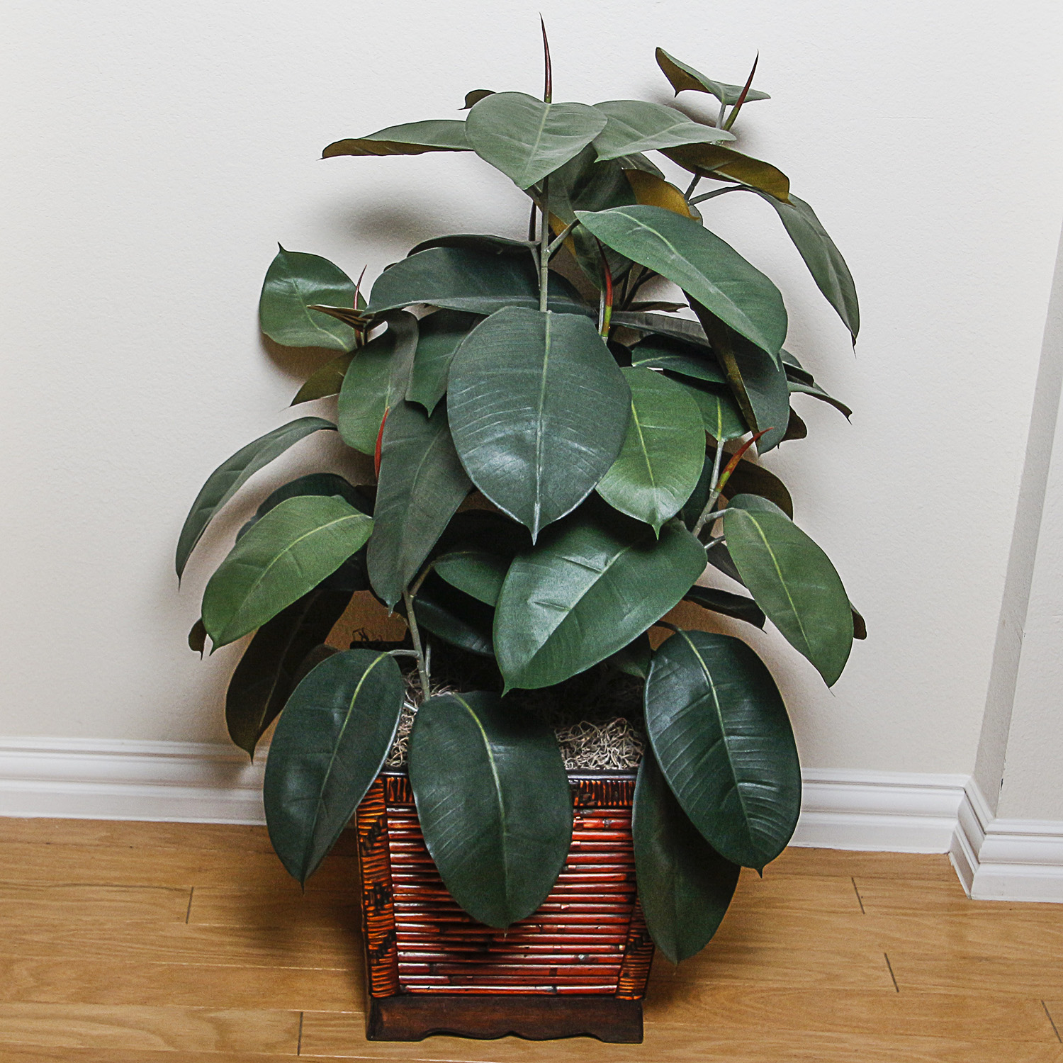 Artificial Plant With Basket