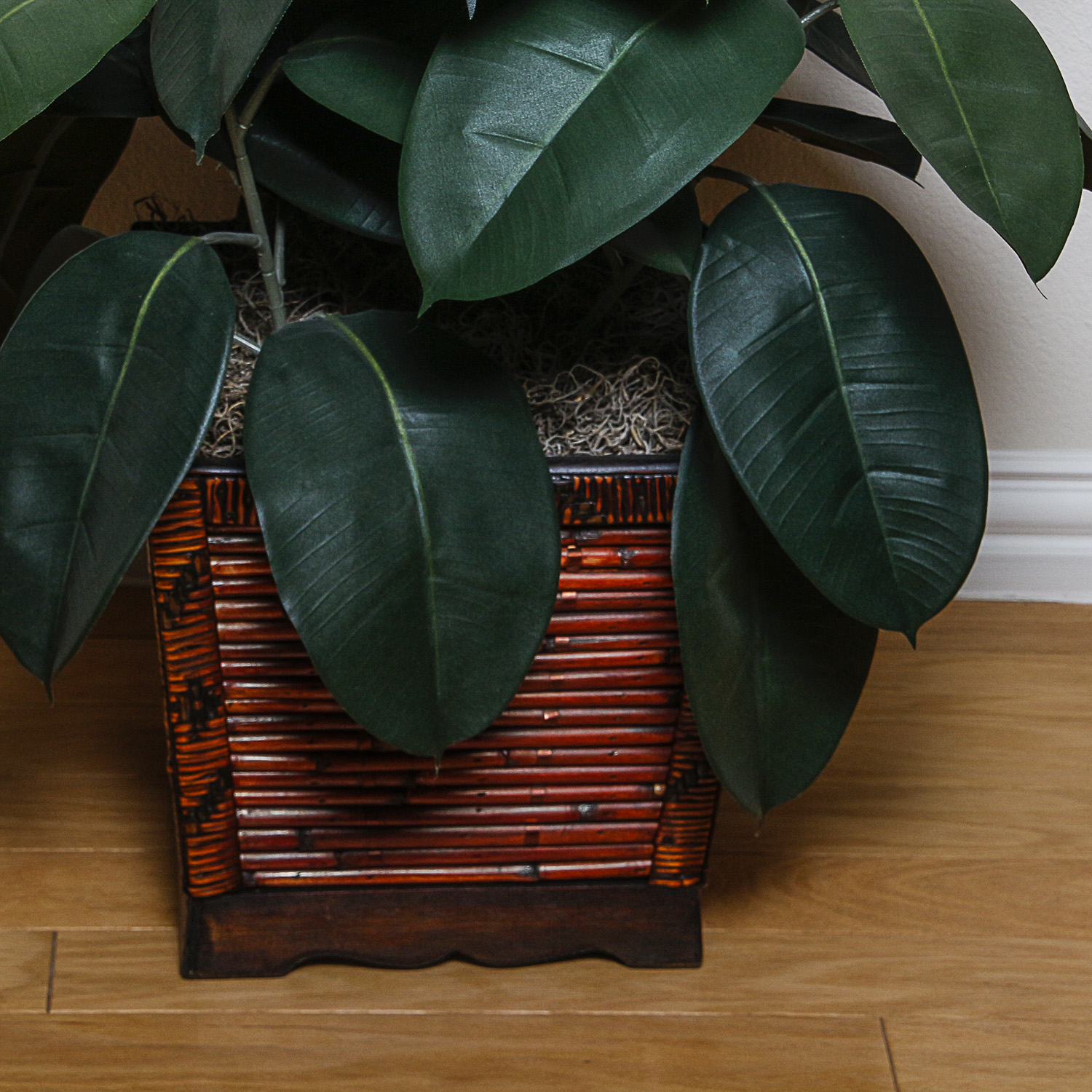 Artificial Plant With Basket