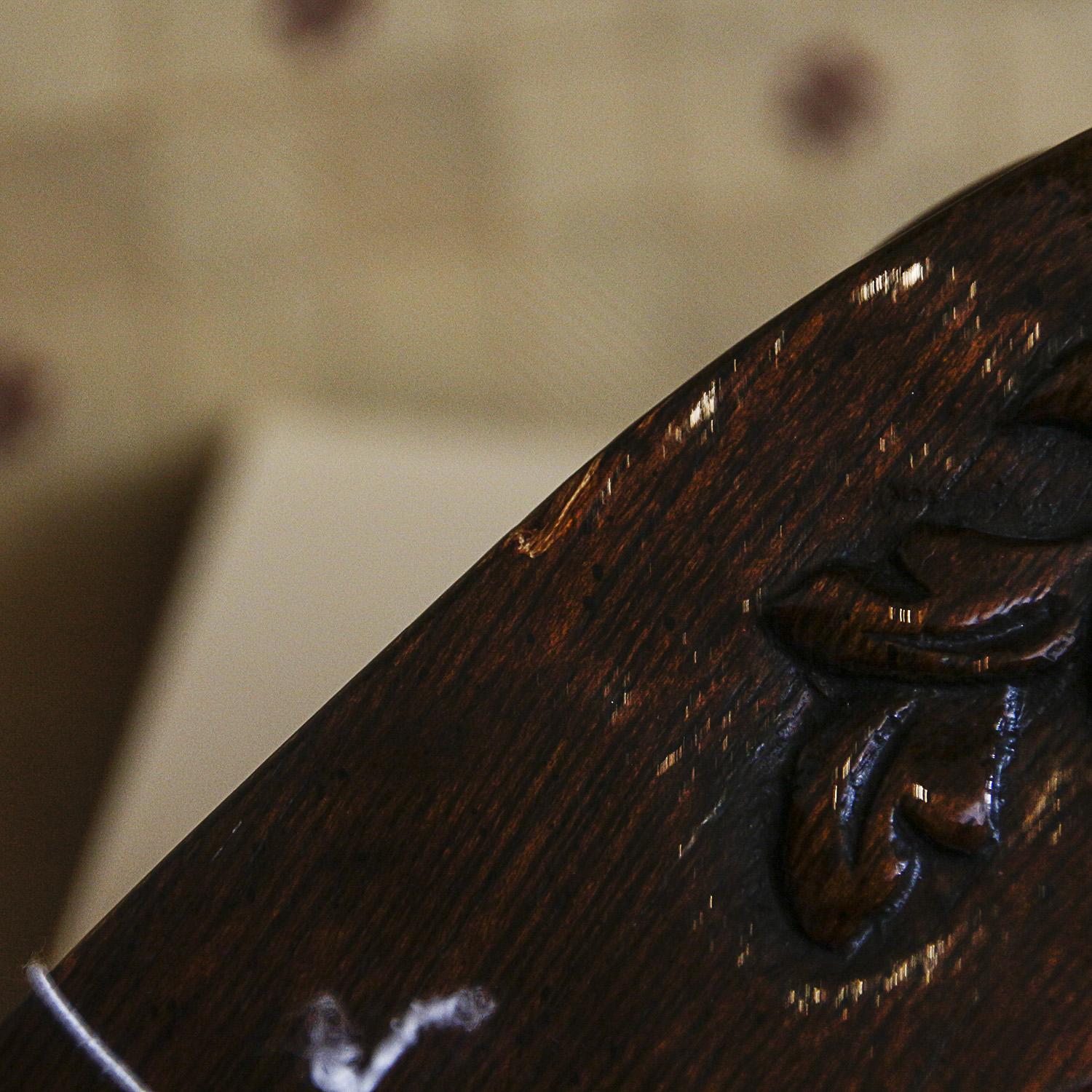 Vintage Chippendale Style Armchairs