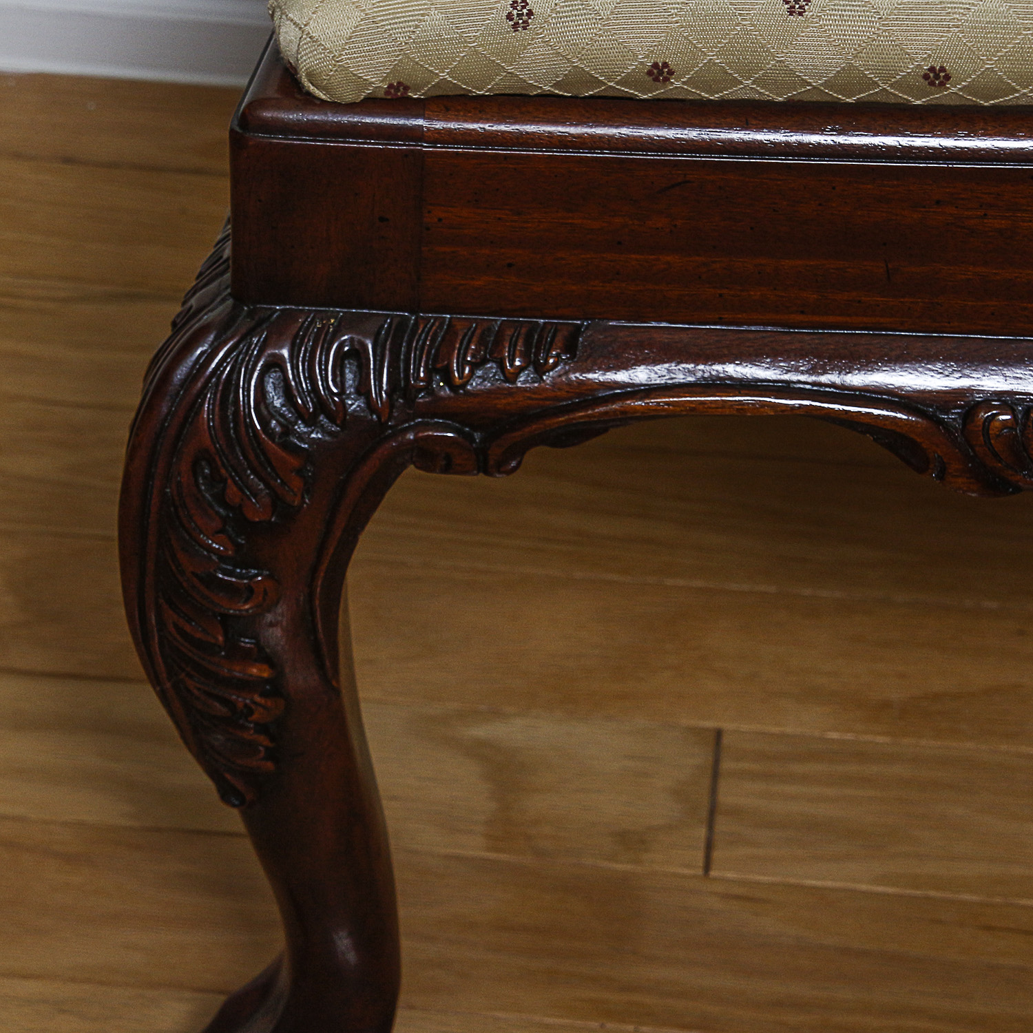 Vintage Chippendale Style Side Chairs