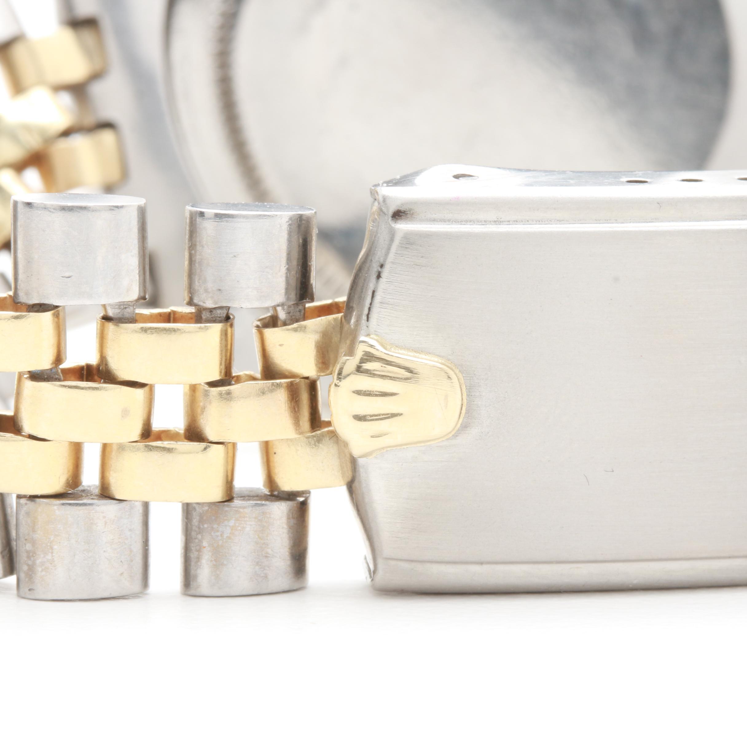 Rolex Date Just Stainless Steel and 14K Yellow Gold Two-Tone Watch