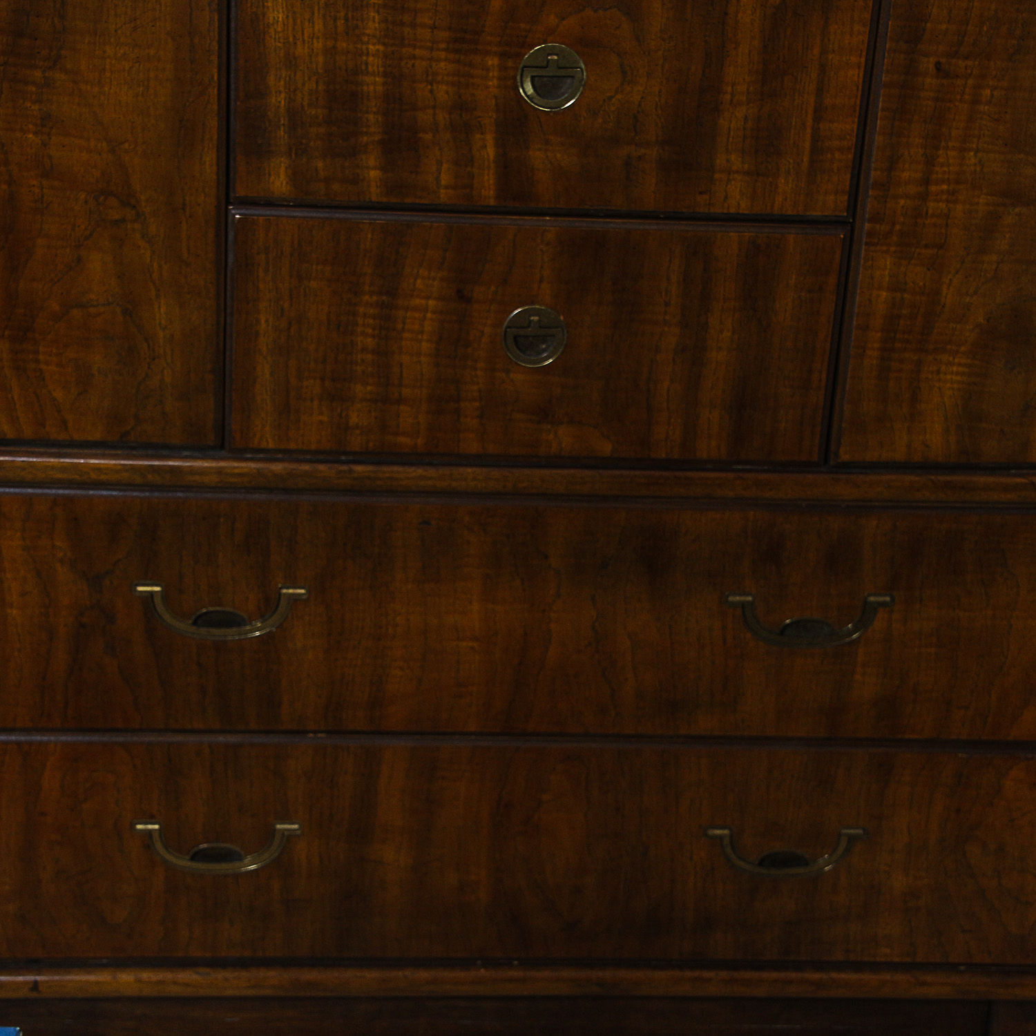 Vintage Campaign Style Cabinet