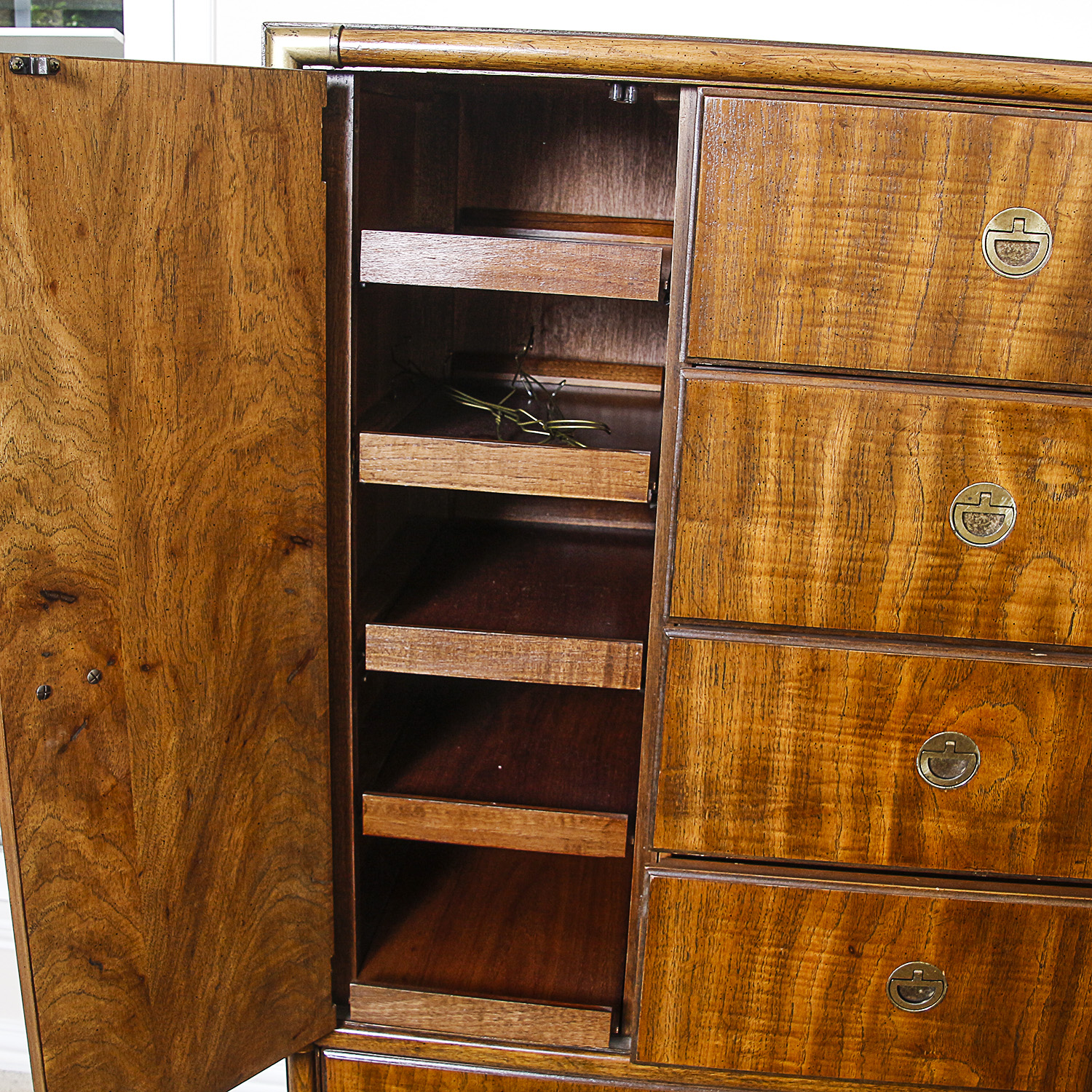 Vintage Campaign Style Cabinet