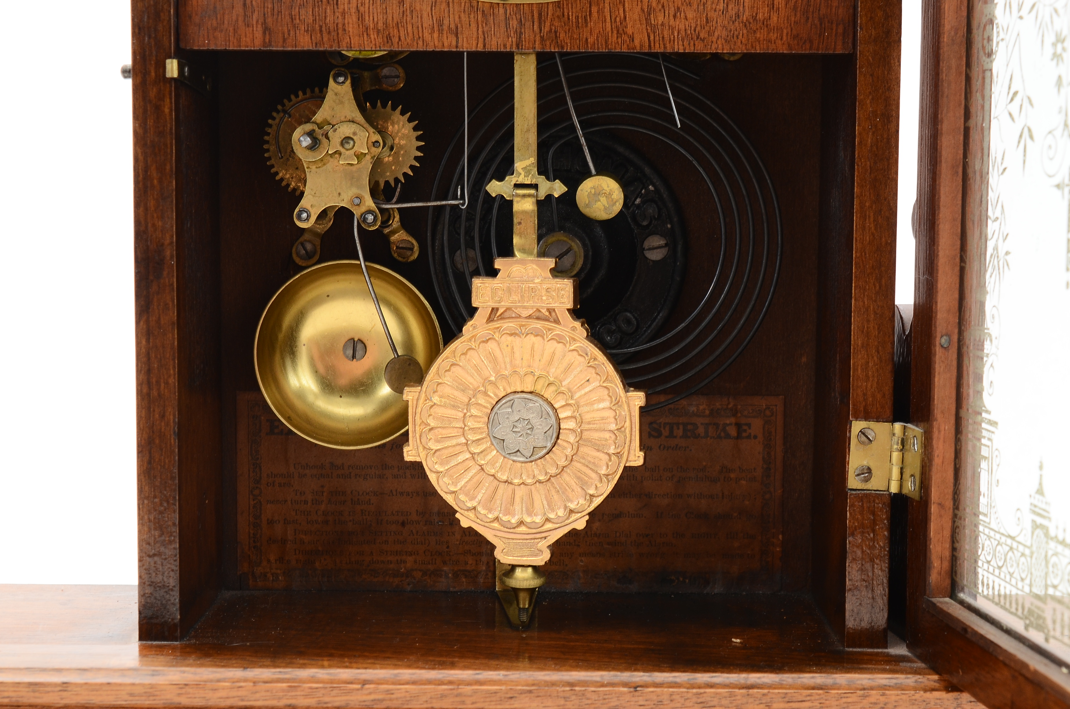Vintage Seth Thomas Eclipse Mantle Clock
