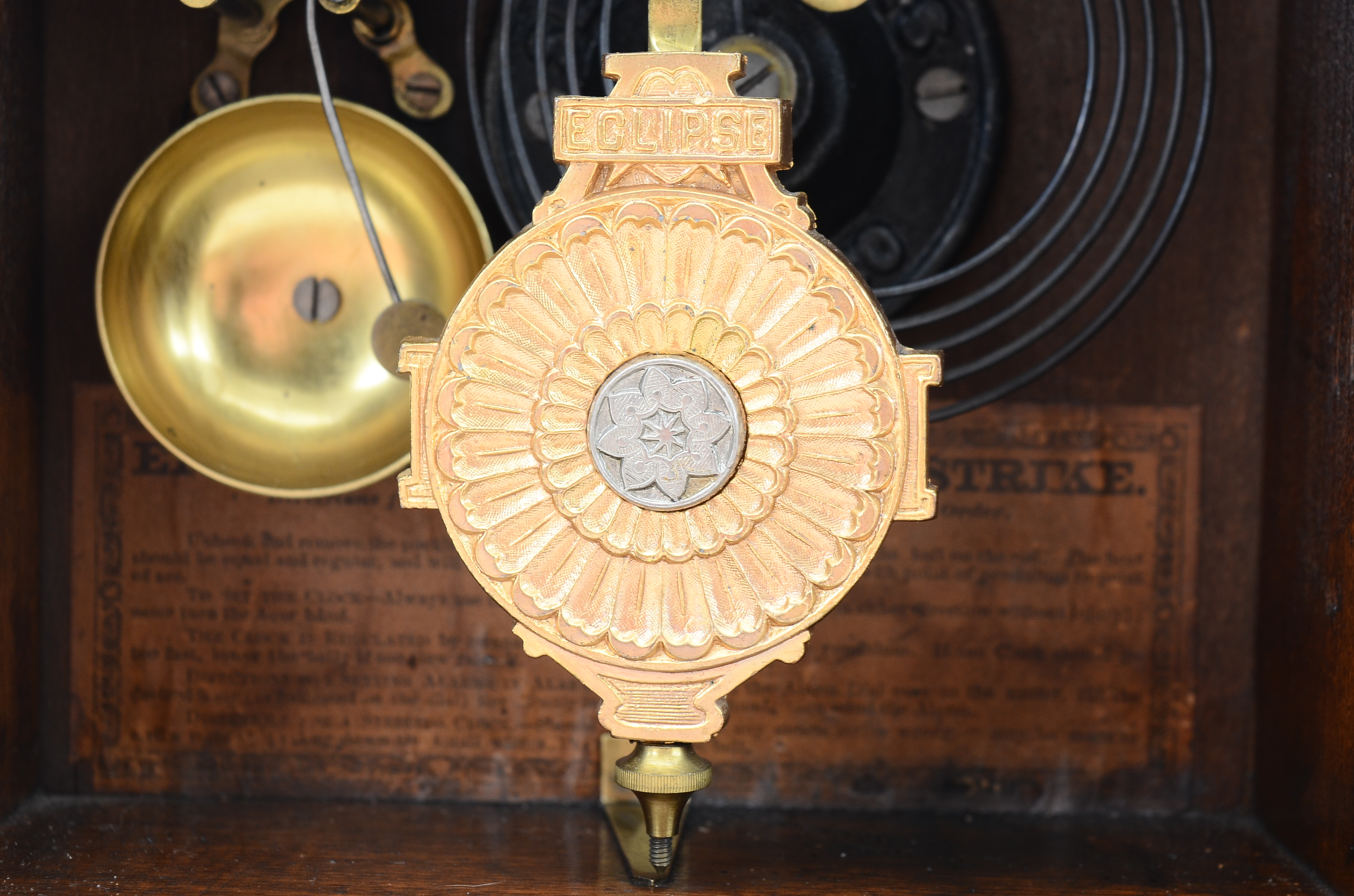 Vintage Seth Thomas Eclipse Mantle Clock