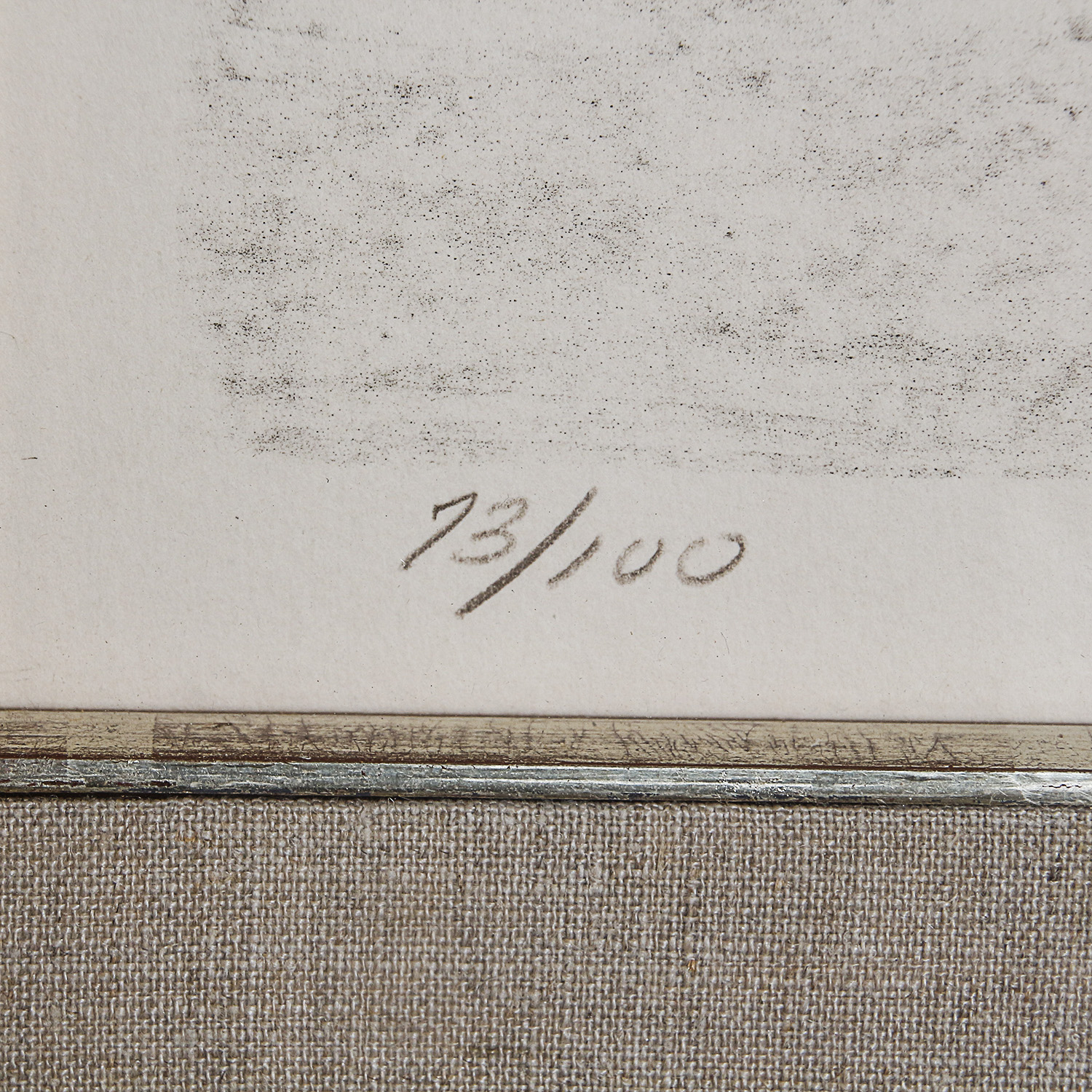 Stephen Newman Lithograph "Calf Roper"