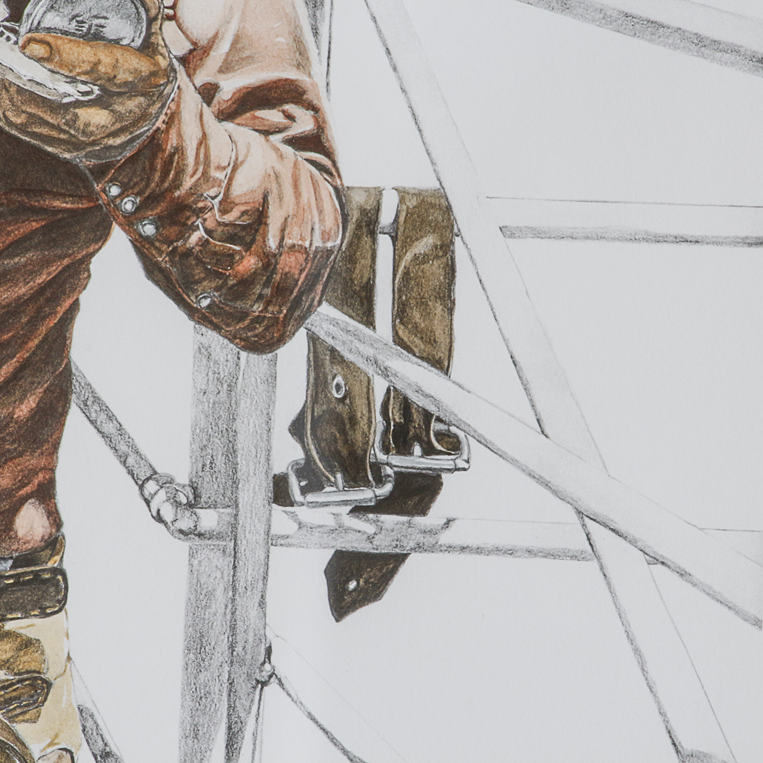 Stephen Newman Lithograph "Take a Chow and Forget it"