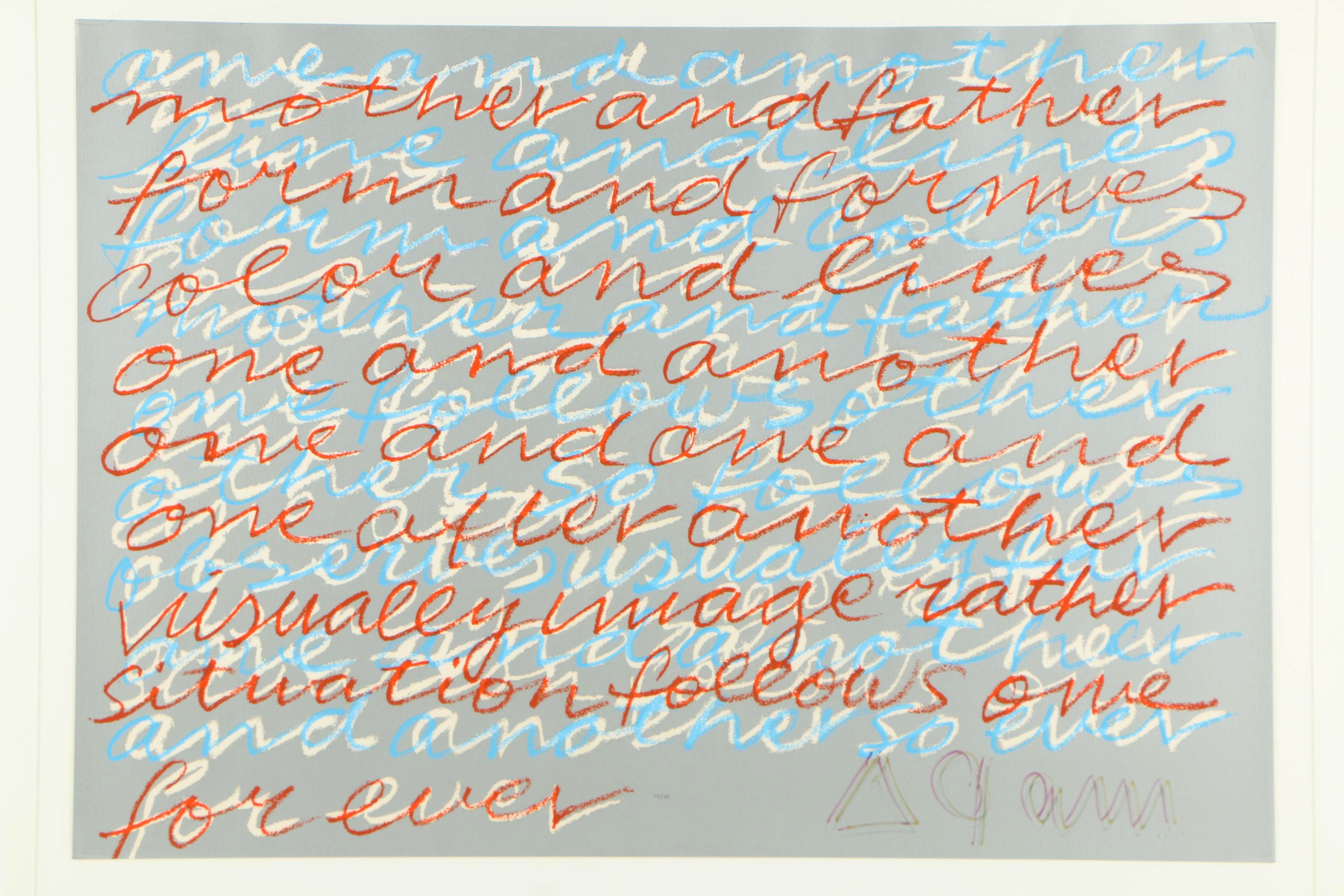 Yaacov Agam Limited Edition Serigraph from Suite "One and Another"