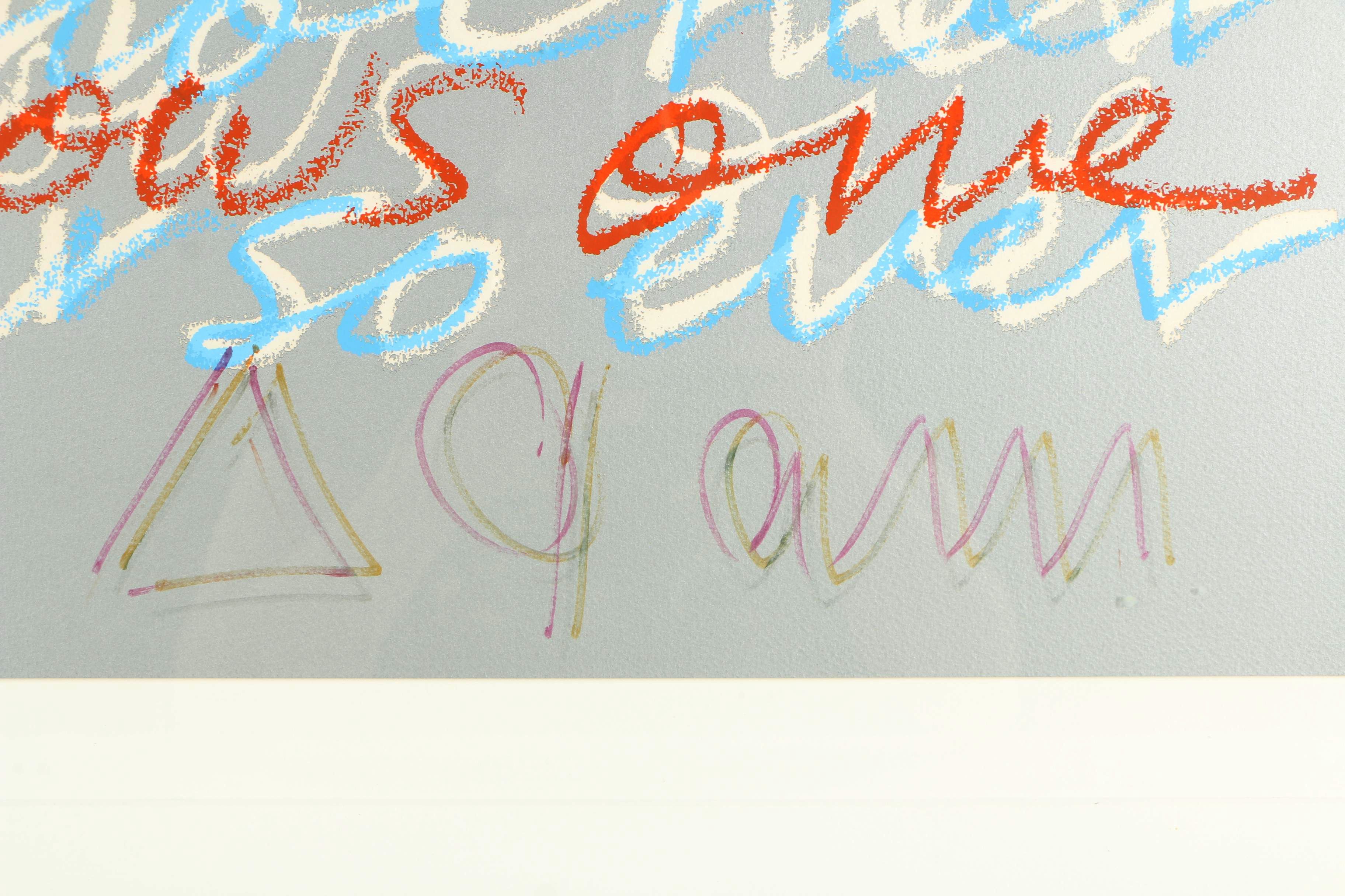 Yaacov Agam Limited Edition Serigraph from Suite "One and Another"