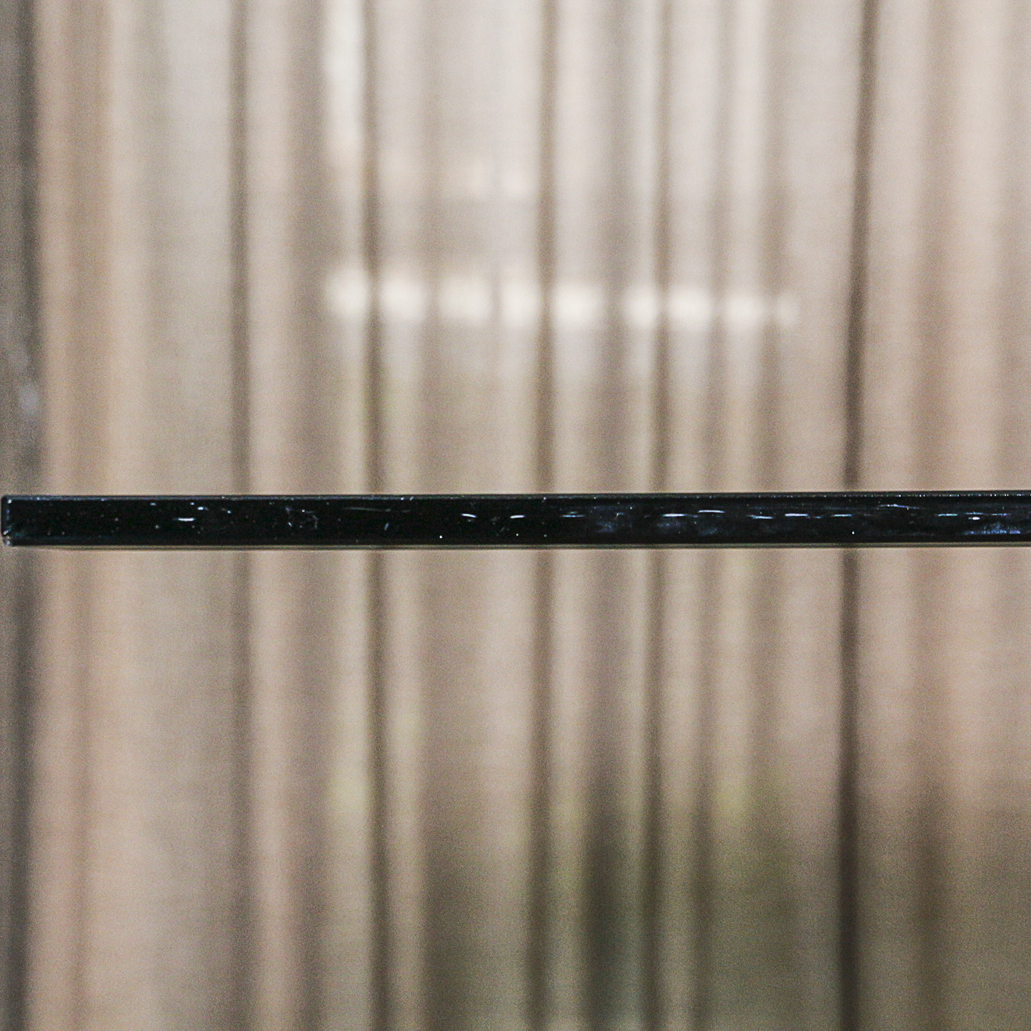 Neoclassical Style Glass Top Dining Table