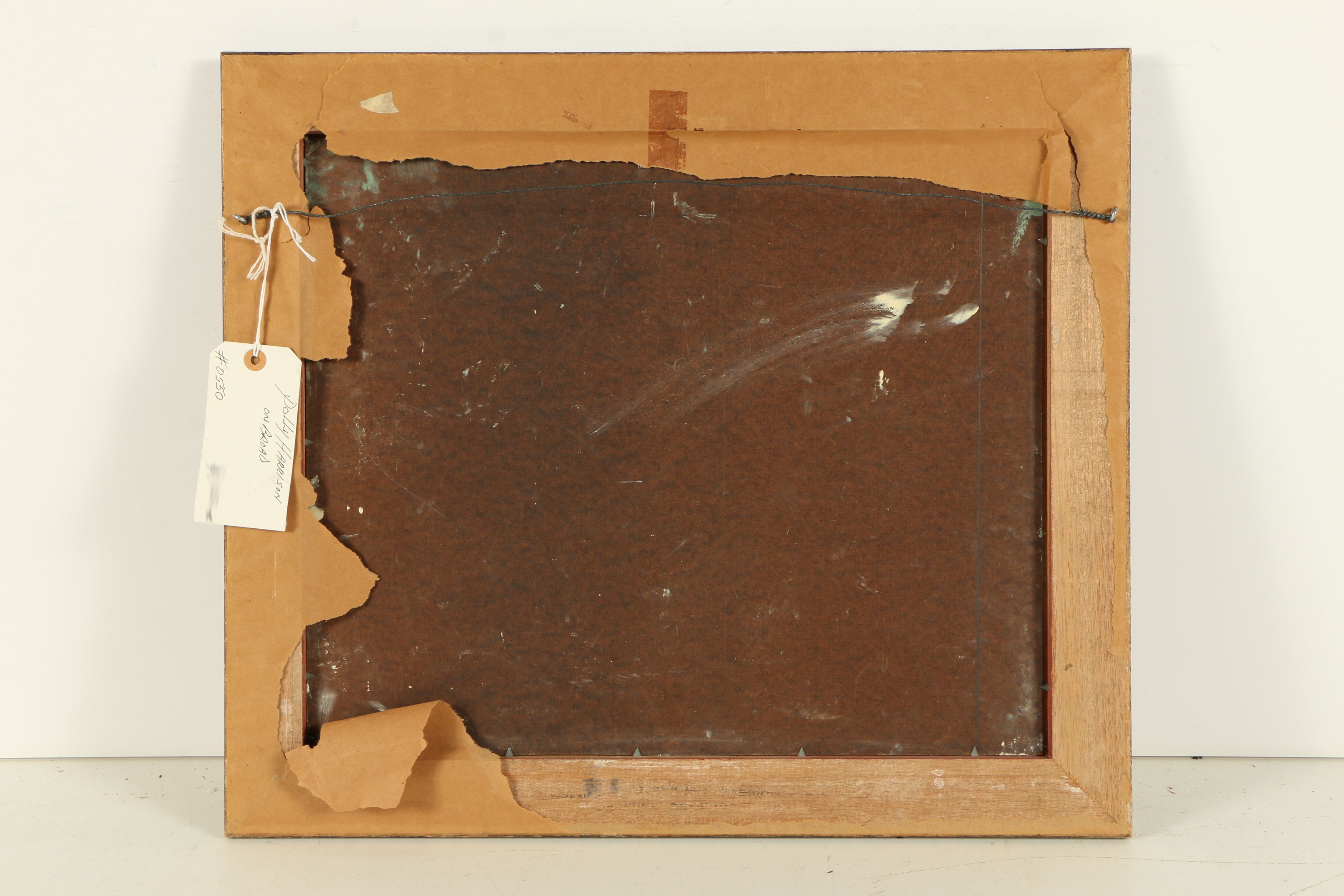 Polly Harrison Abstract Oil Painting of a Nature Scene