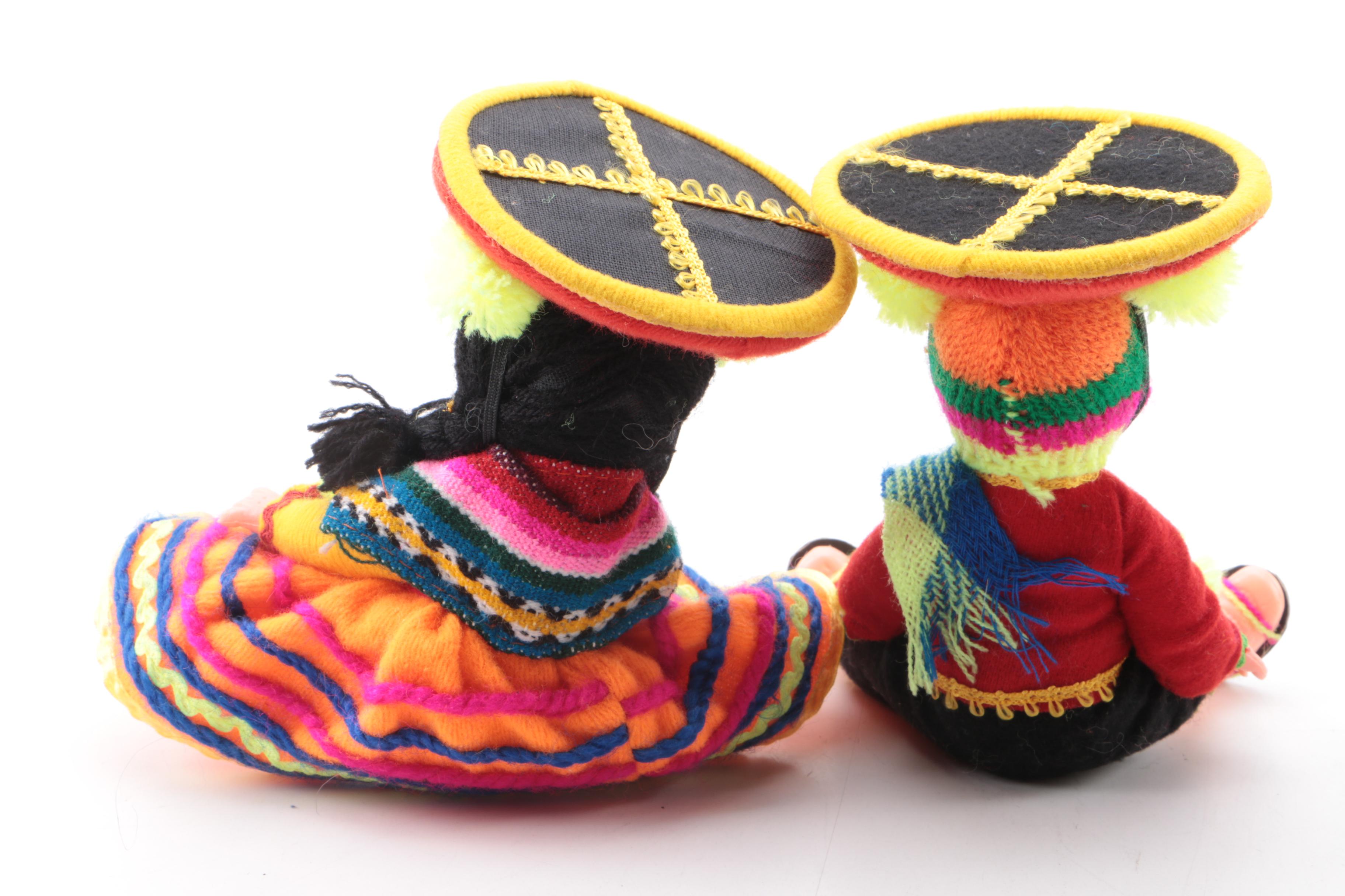 Vintage Dolls Including Souvenir Dolls