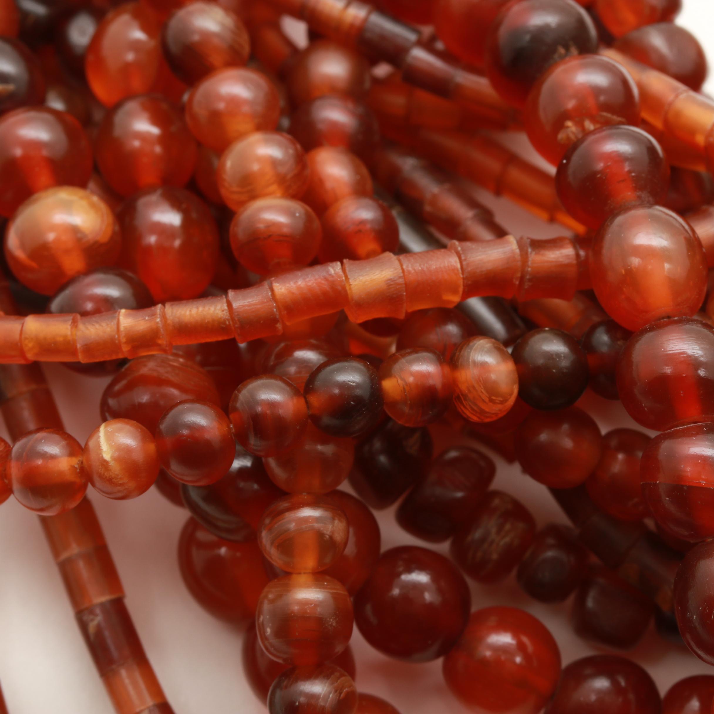 Gerda Lynggaard Pour Monies Horn Statement Necklace and Earrings