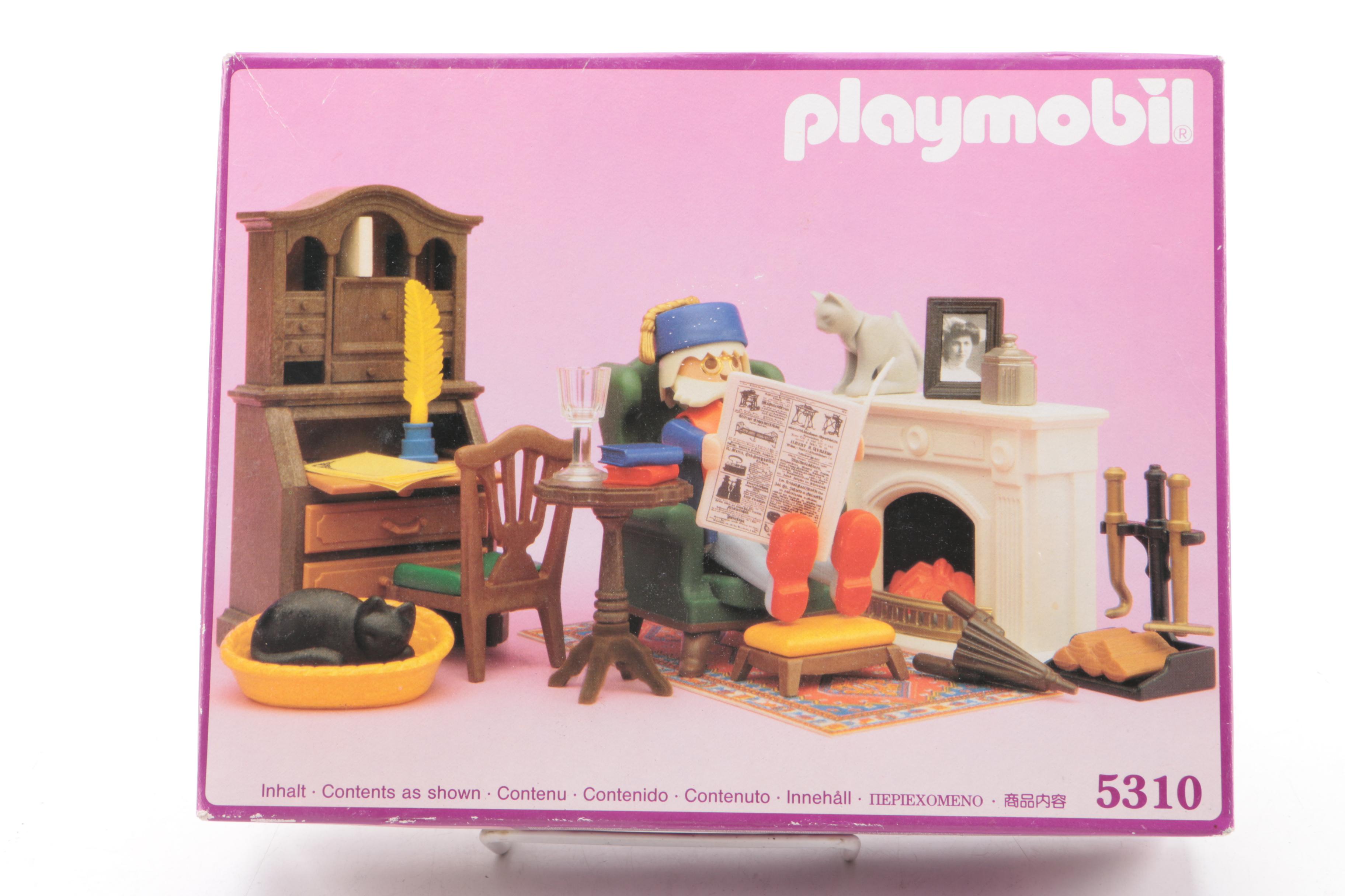 Playmobil Victorian Home Theme Sets Including "Blue Dining Room"