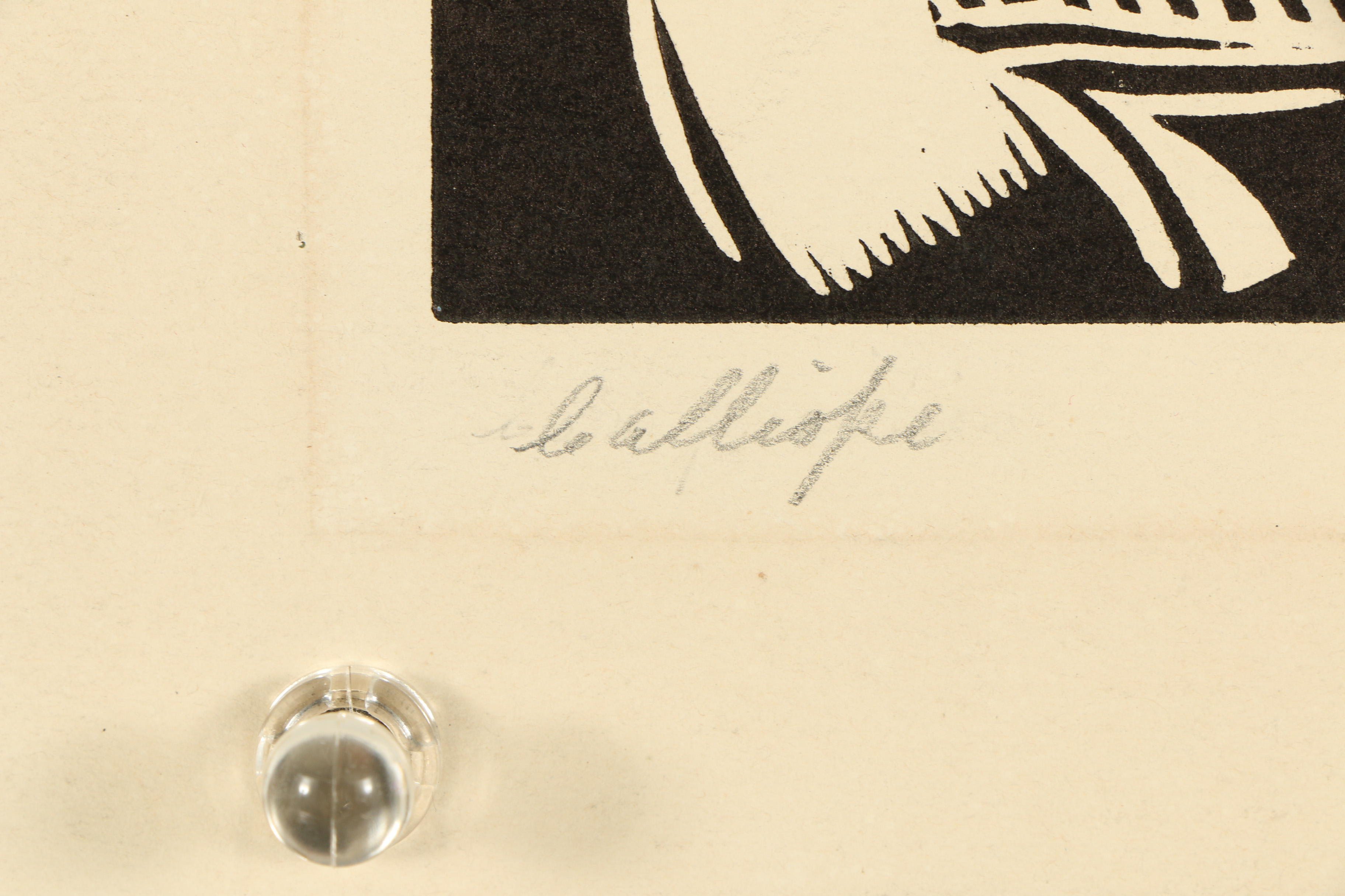 Arthur Helwig Relief Print "Calliope"