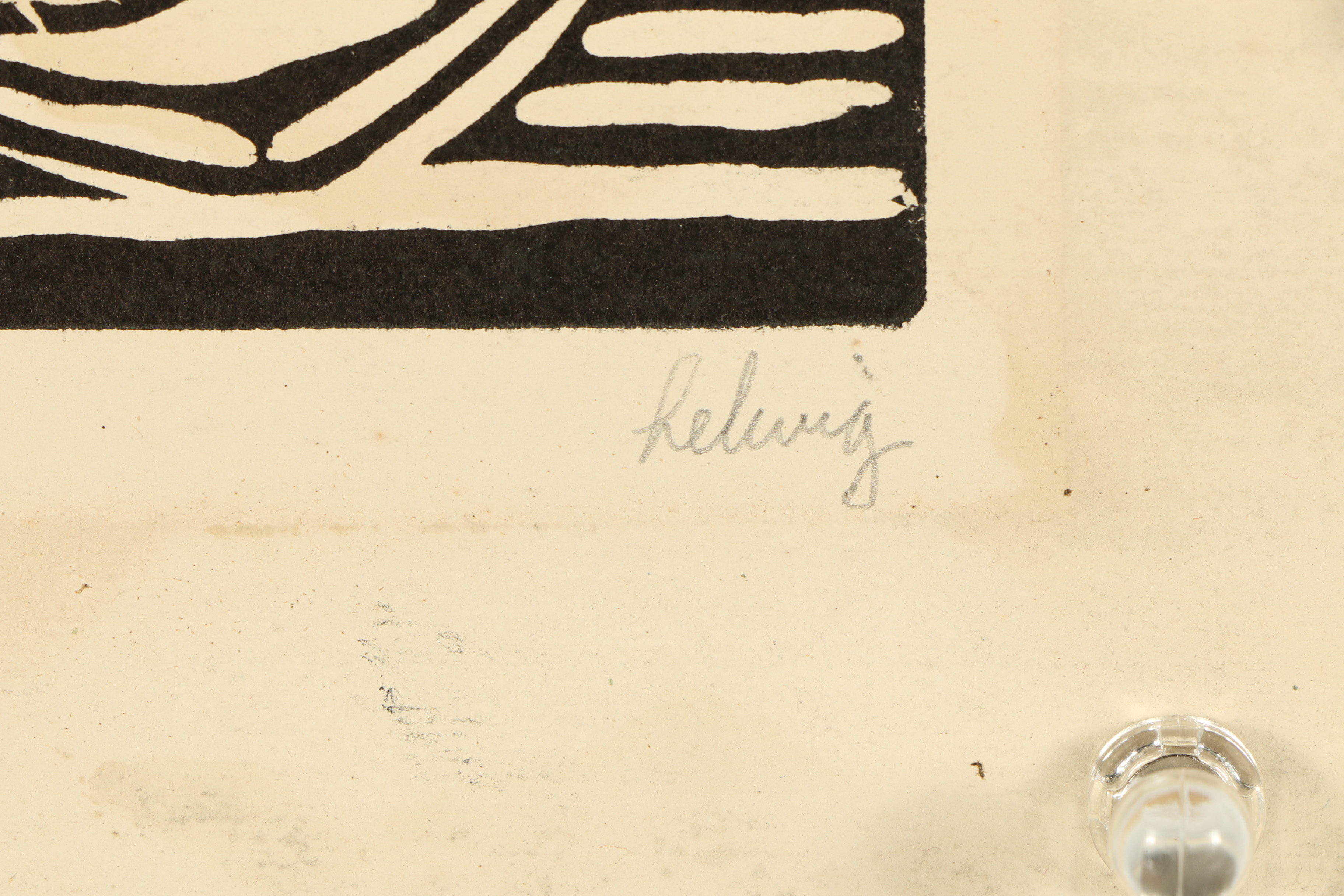 Arthur Helwig Relief Print "Calliope"