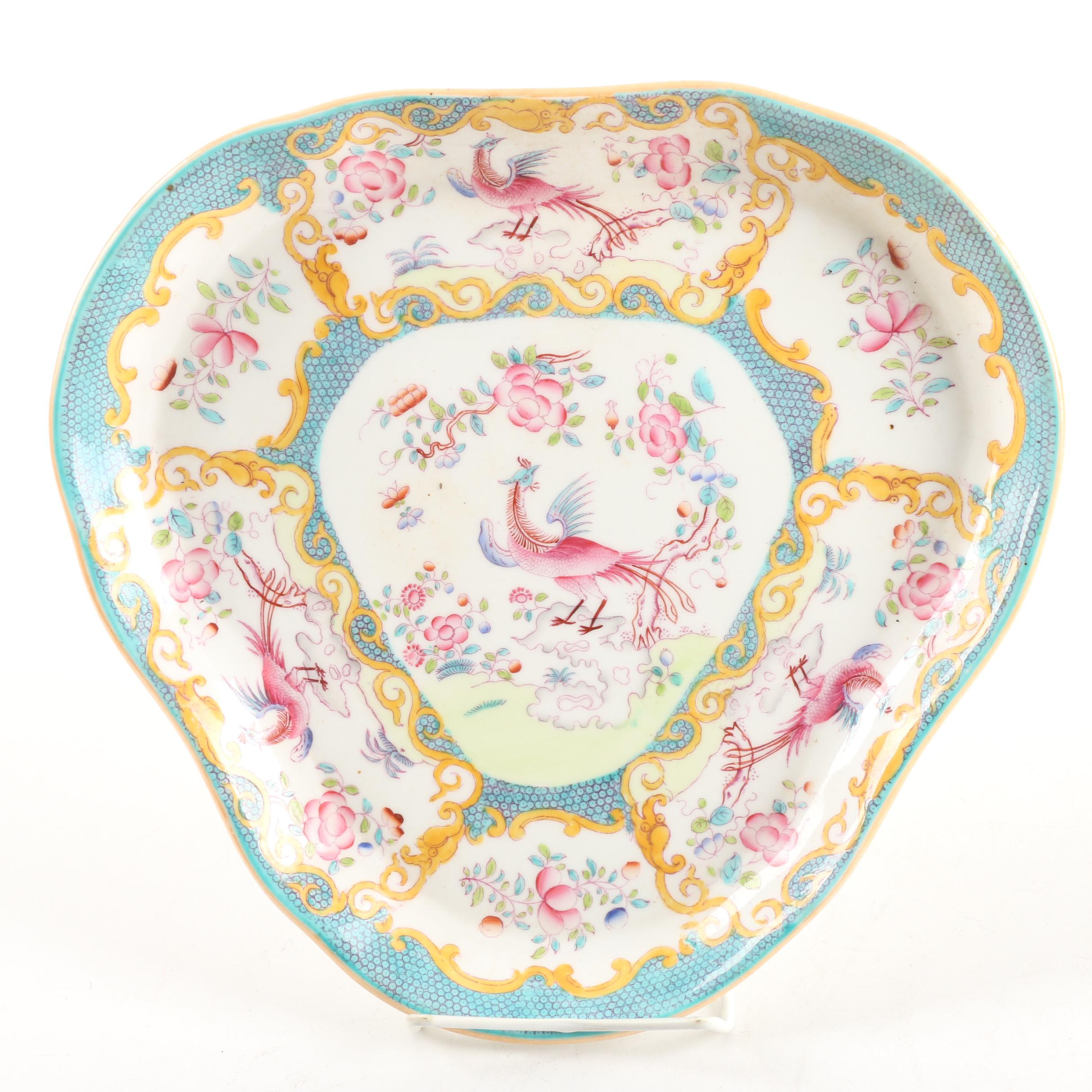 Antique Minton "Cockatrice" Porcelain Breakfast Service