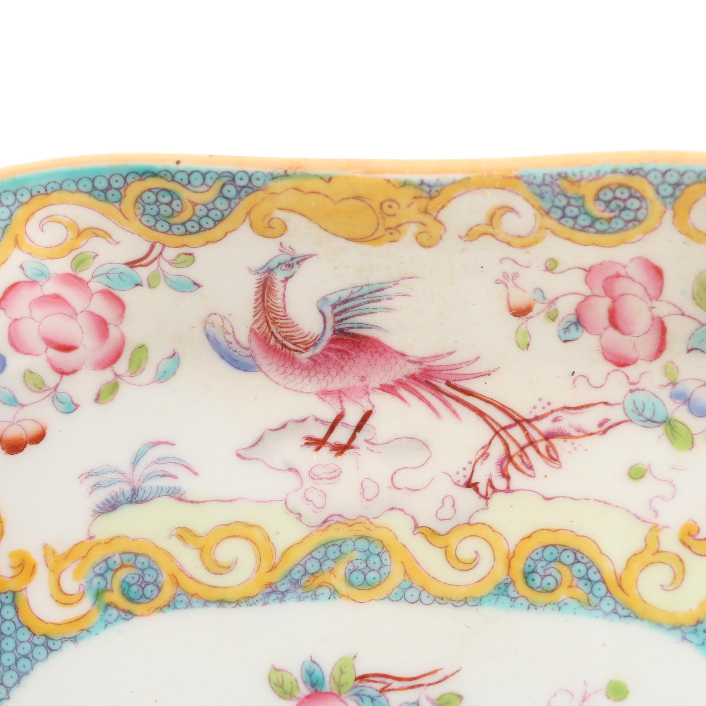 Antique Minton "Cockatrice" Porcelain Breakfast Service
