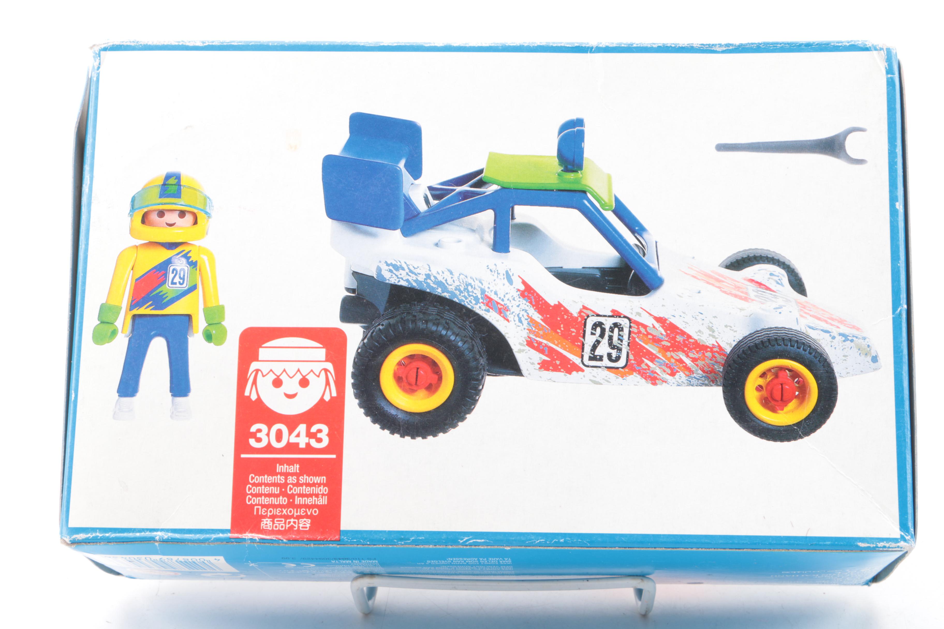 Playmobil Race Car and Other Vehicles