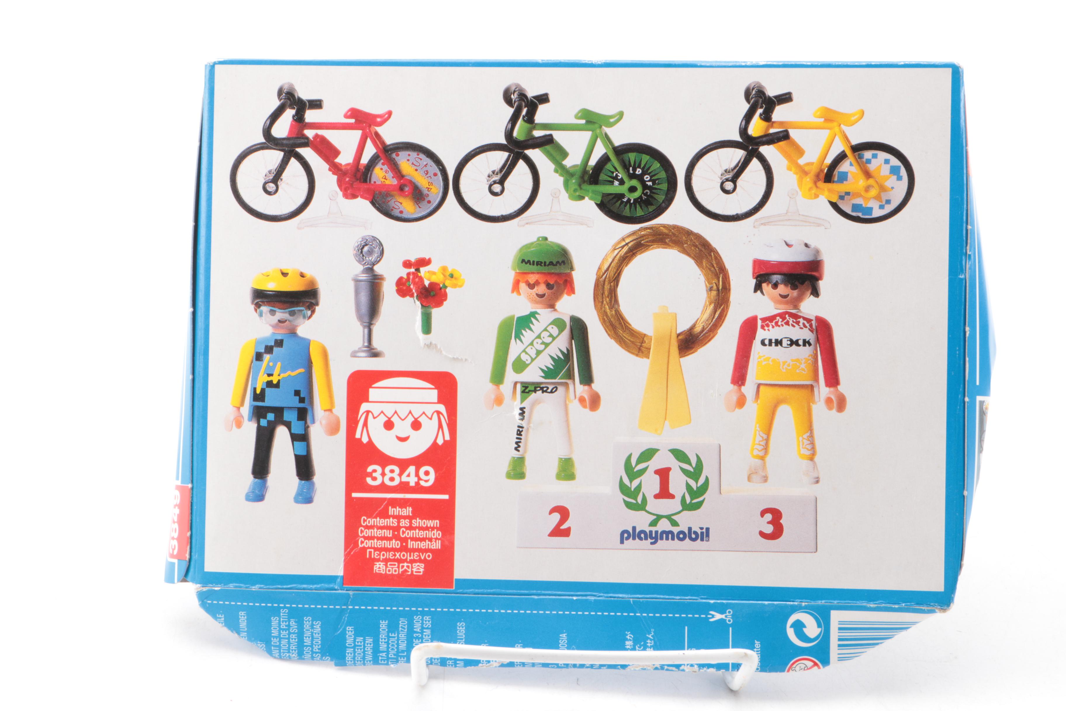 Playmobil Race Car and Other Vehicles