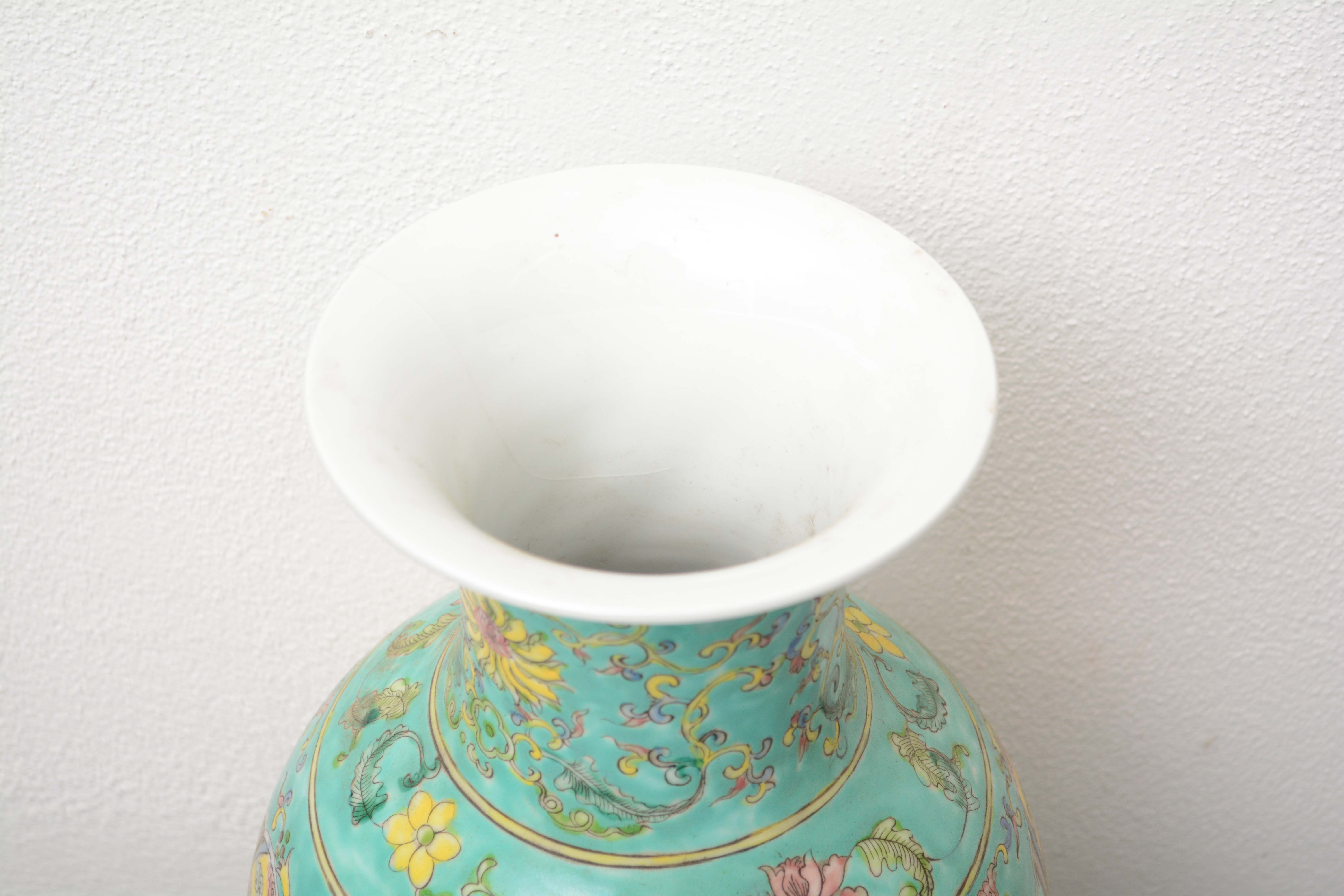 Chinese Hand-Painted Porcelain Vases