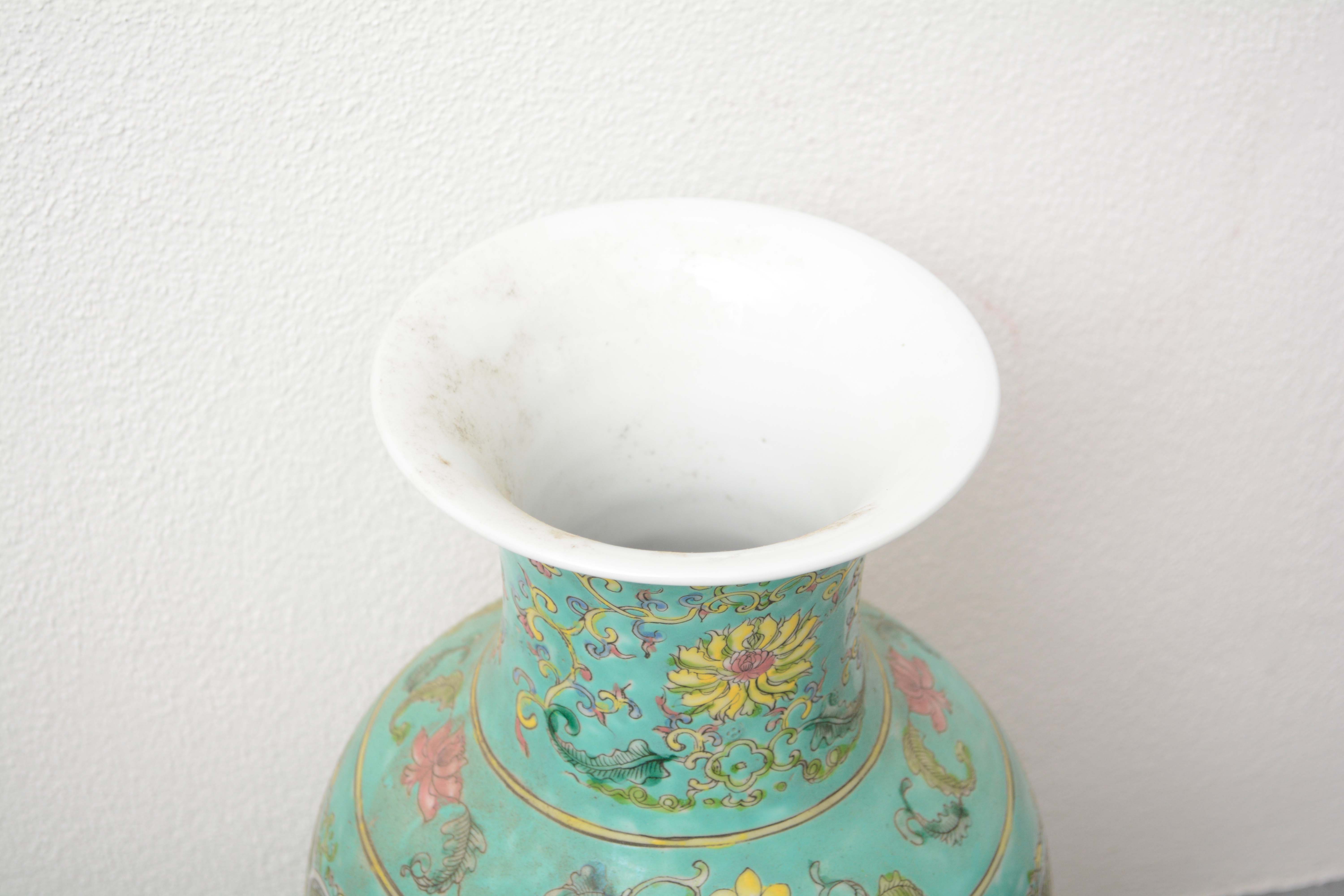 Chinese Hand-Painted Porcelain Vases